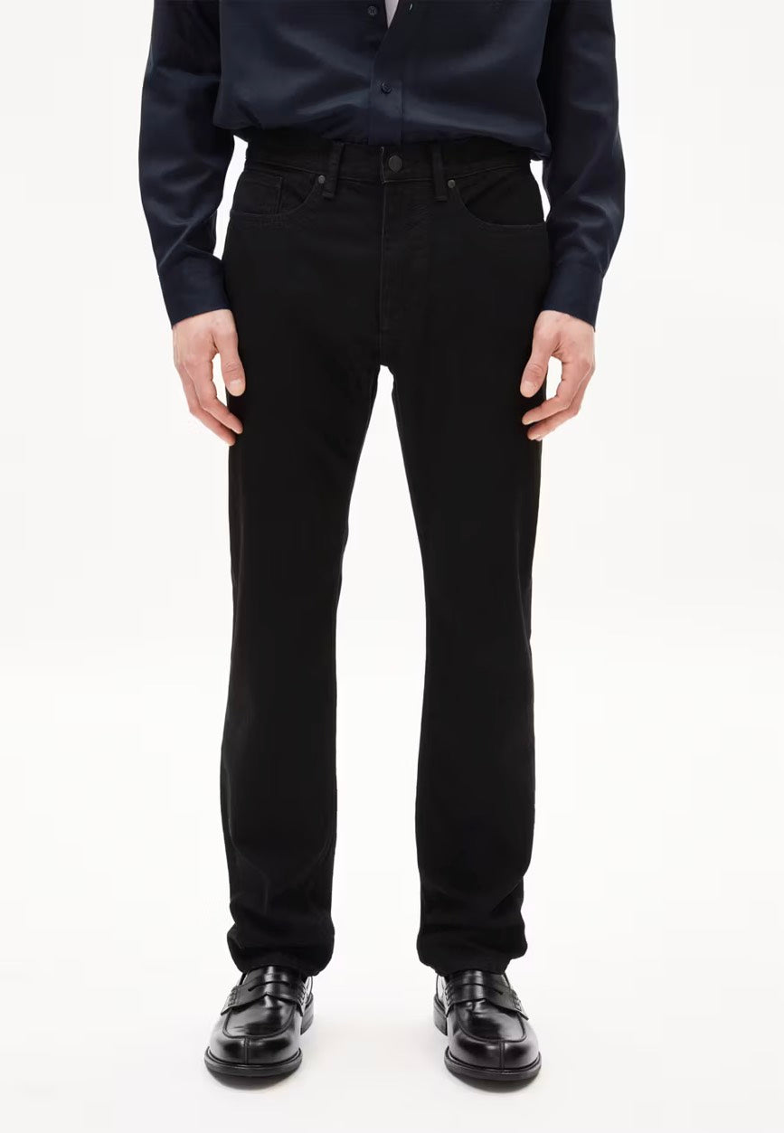 Armedangels - Dylaano Solid Black - Jeans | Men-Image