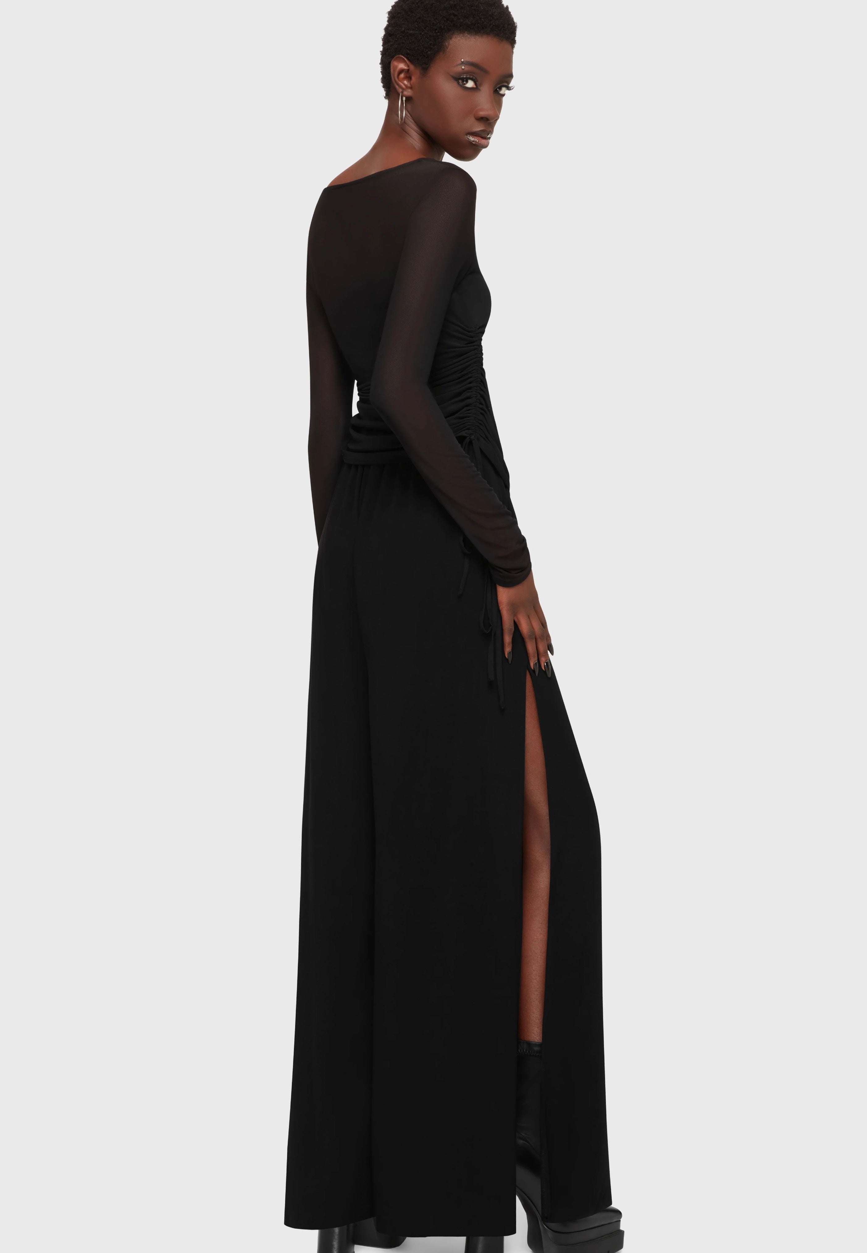 Killstar x Kihilist - Dysmorra Black - Top | Women-Image