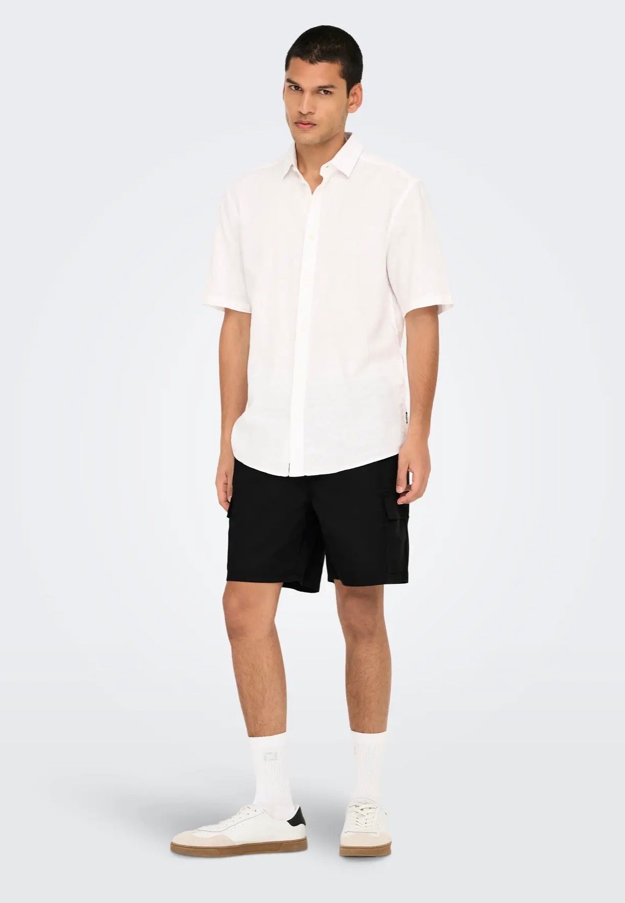 Only & Sons - Kal Cargo 0287 CS Black - Shorts | Men-Image