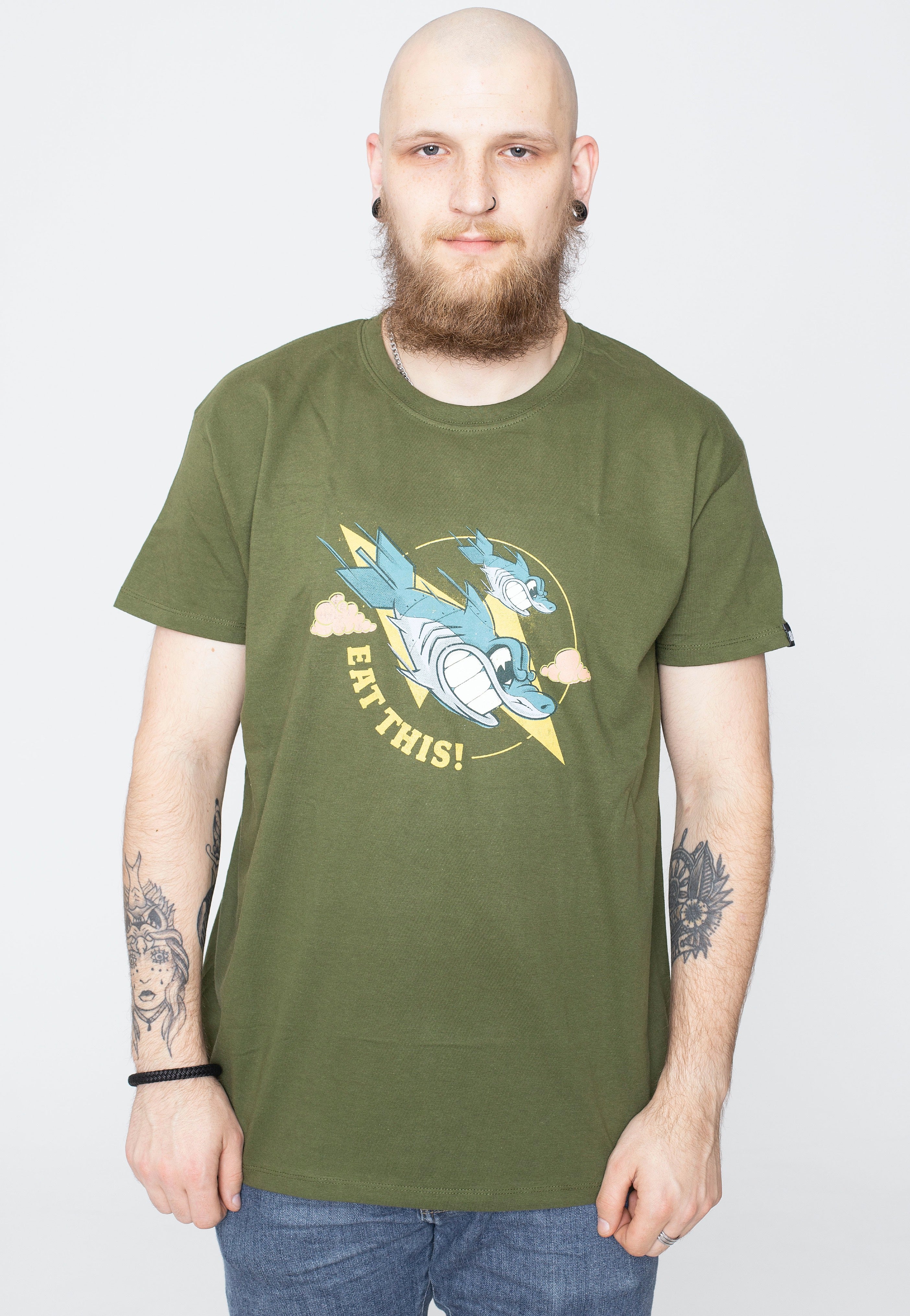 Call Of Duty - Shark Khaki - T-Shirt | Men-Image
