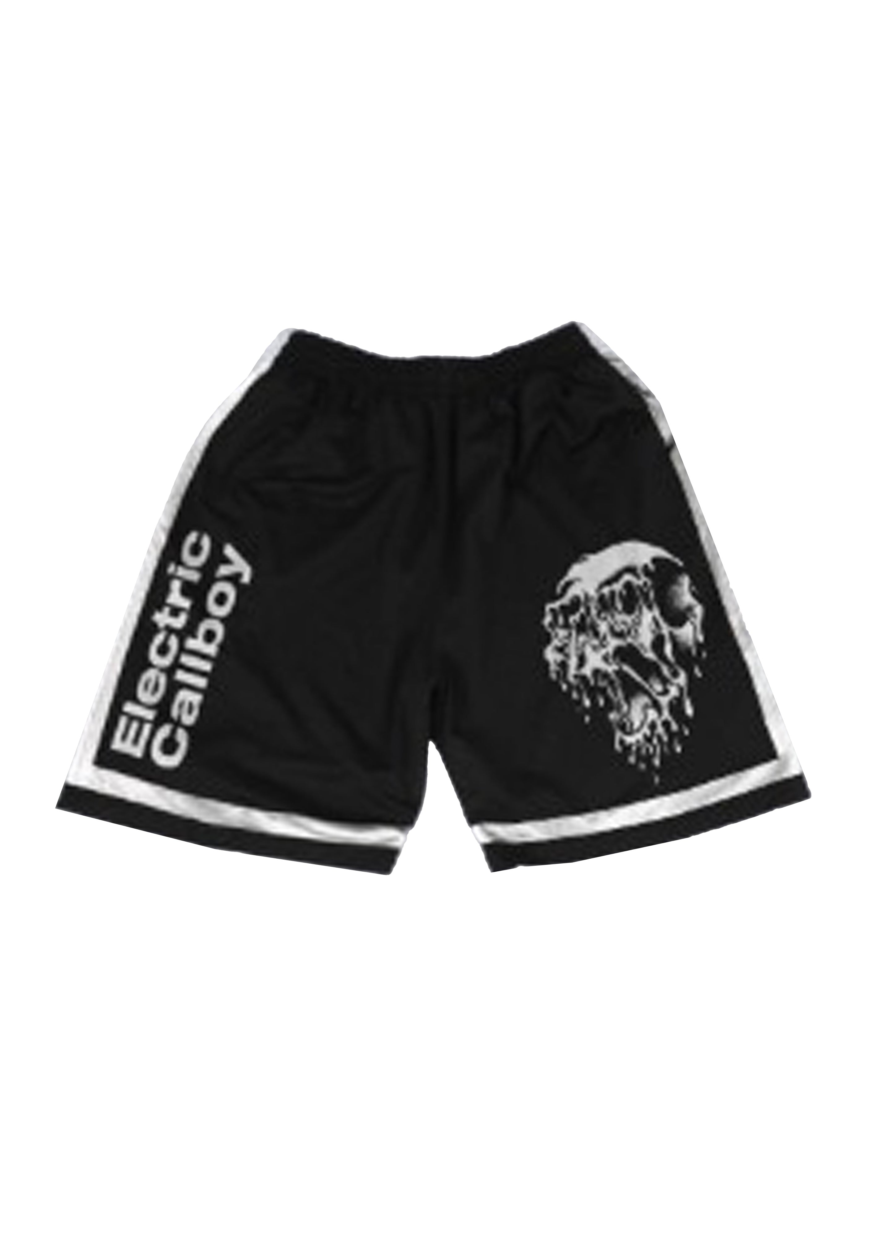 Electric Callboy - Skull Striped - Shorts | Men-Image