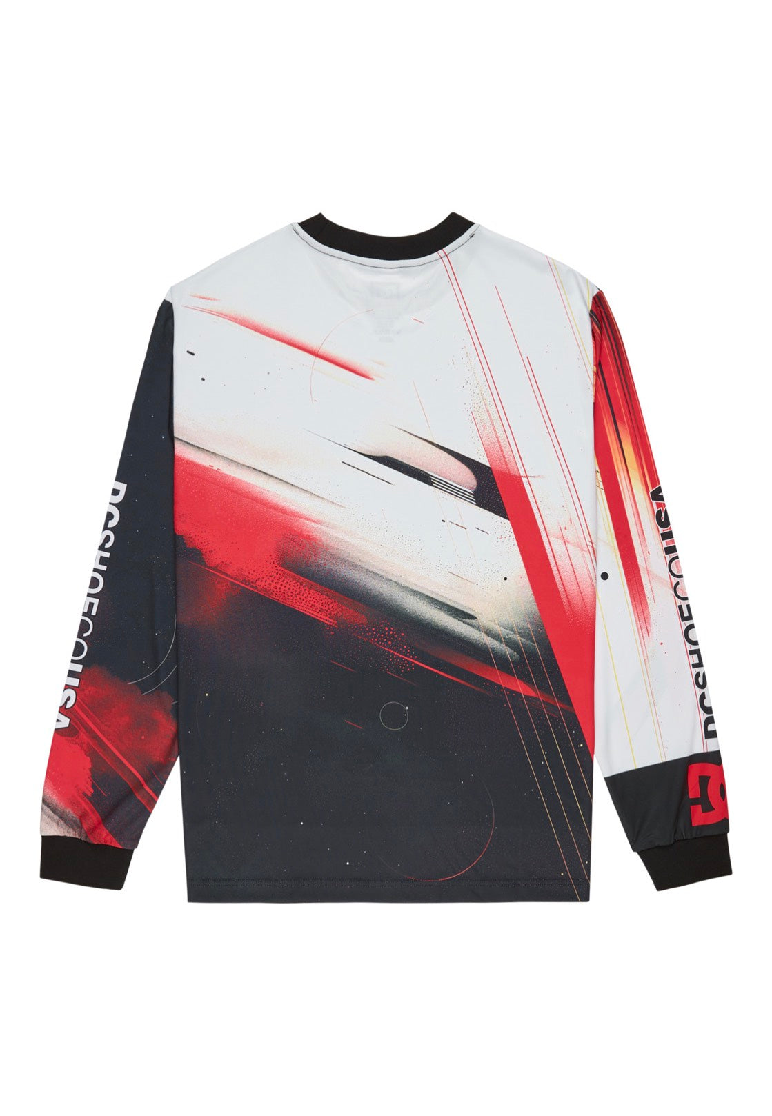 DC - Burnout Racing Red - Longsleeve | Men-Image