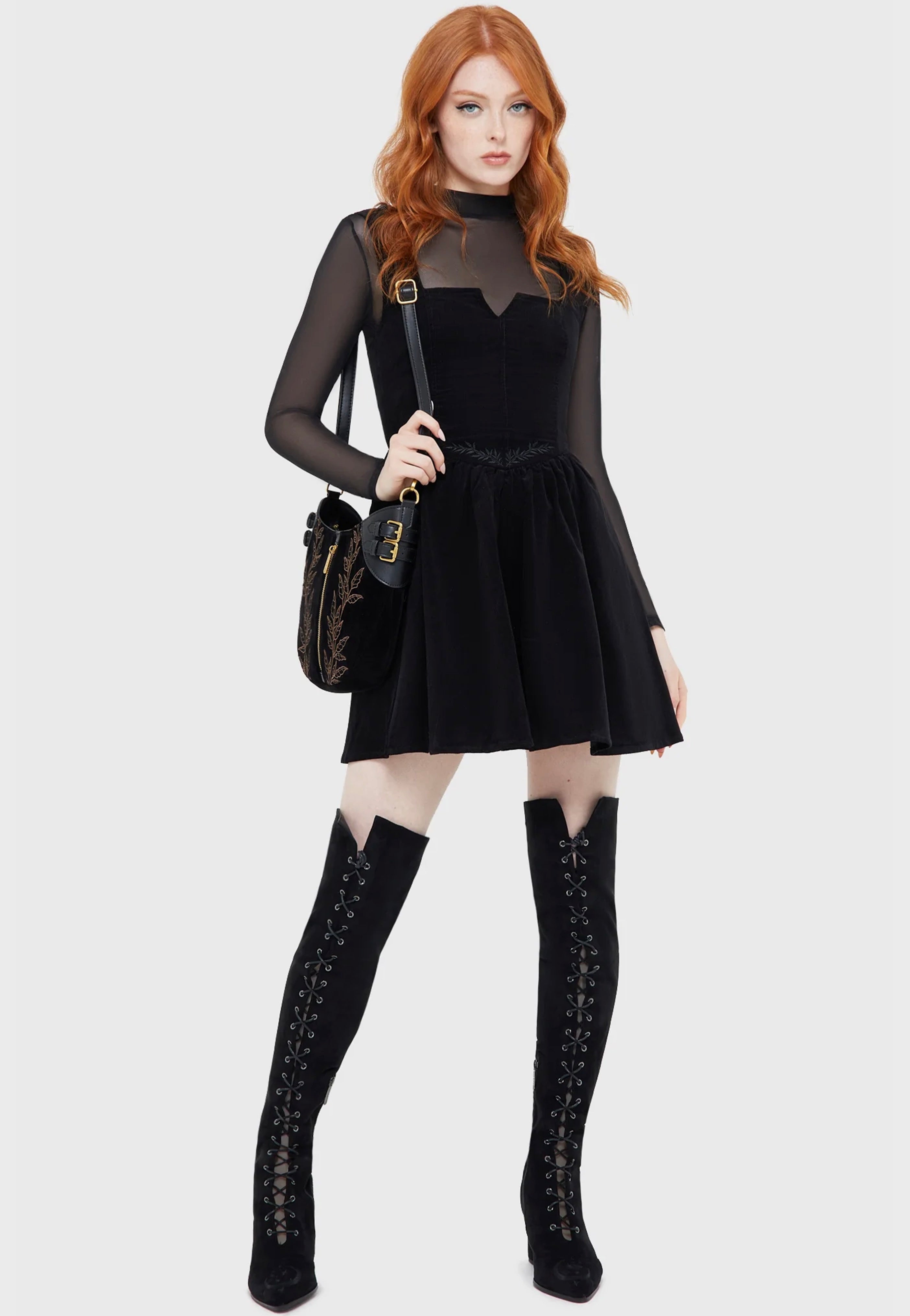 Killstar - Elderroot Black - Dress | Women-Image