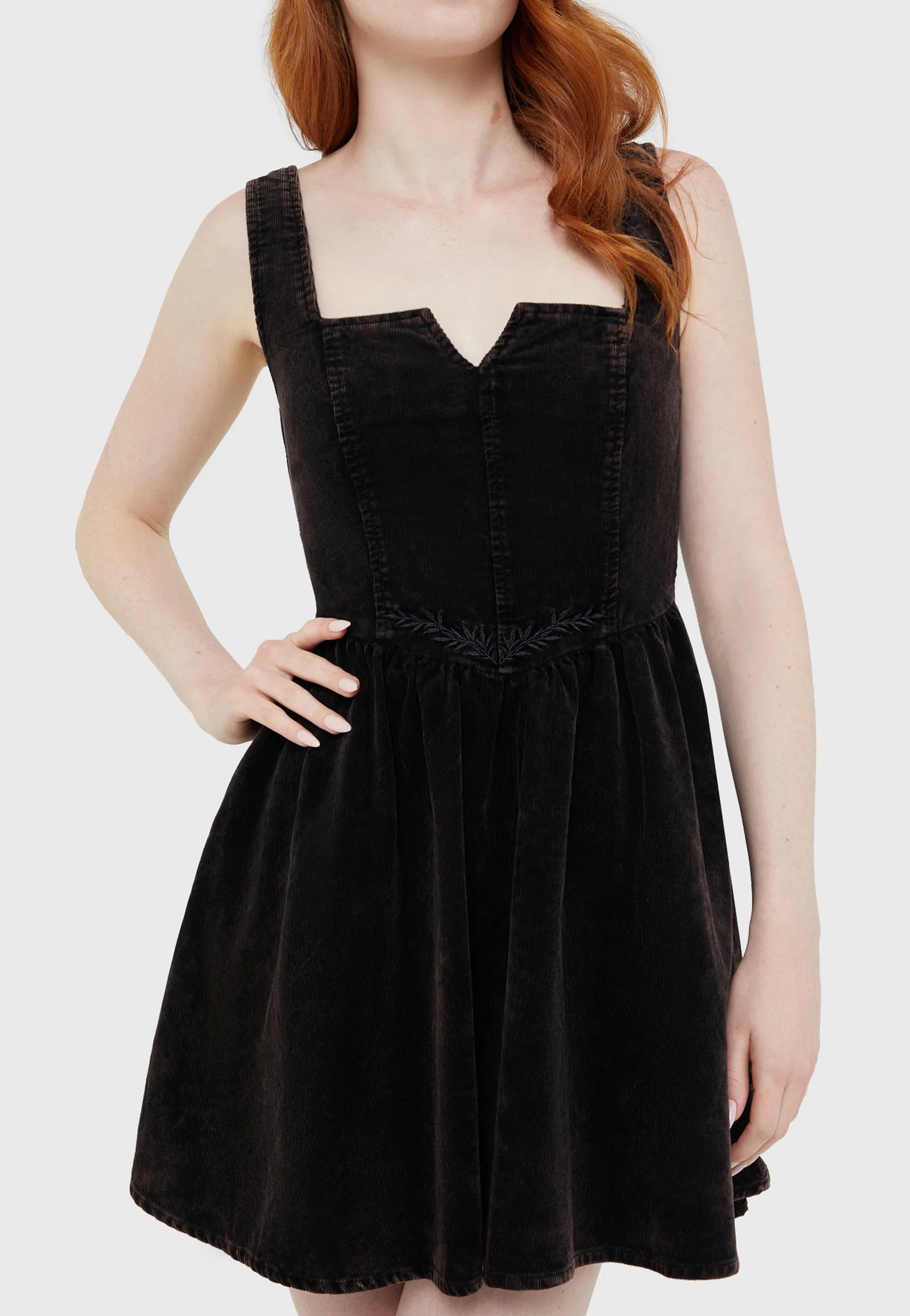 Killstar - Elderroot Mini Brown - Dress | Women-Image