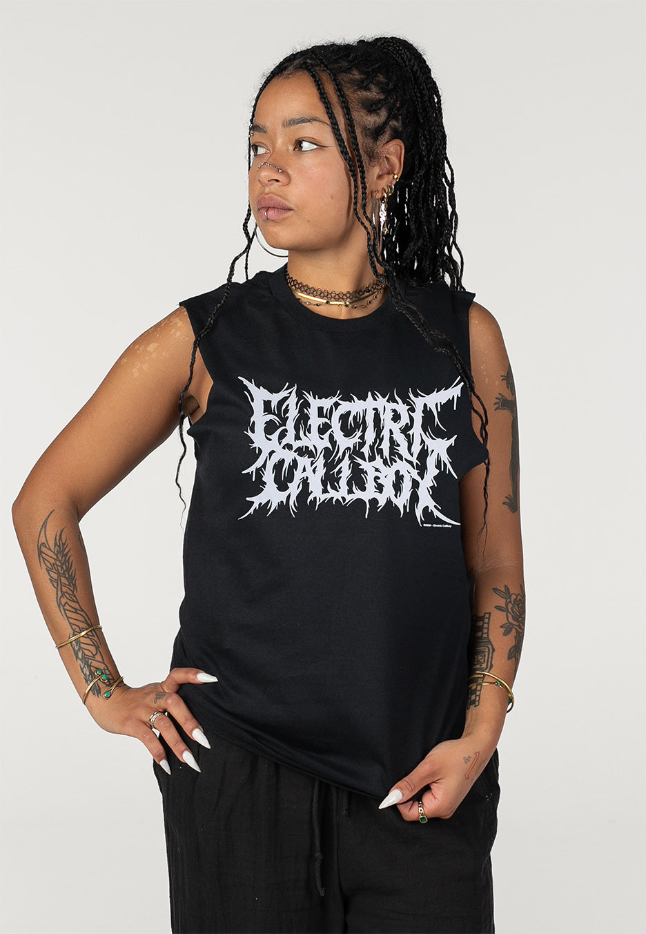 Electric Callboy - Metal Logo - Sleeveless | Women-Image