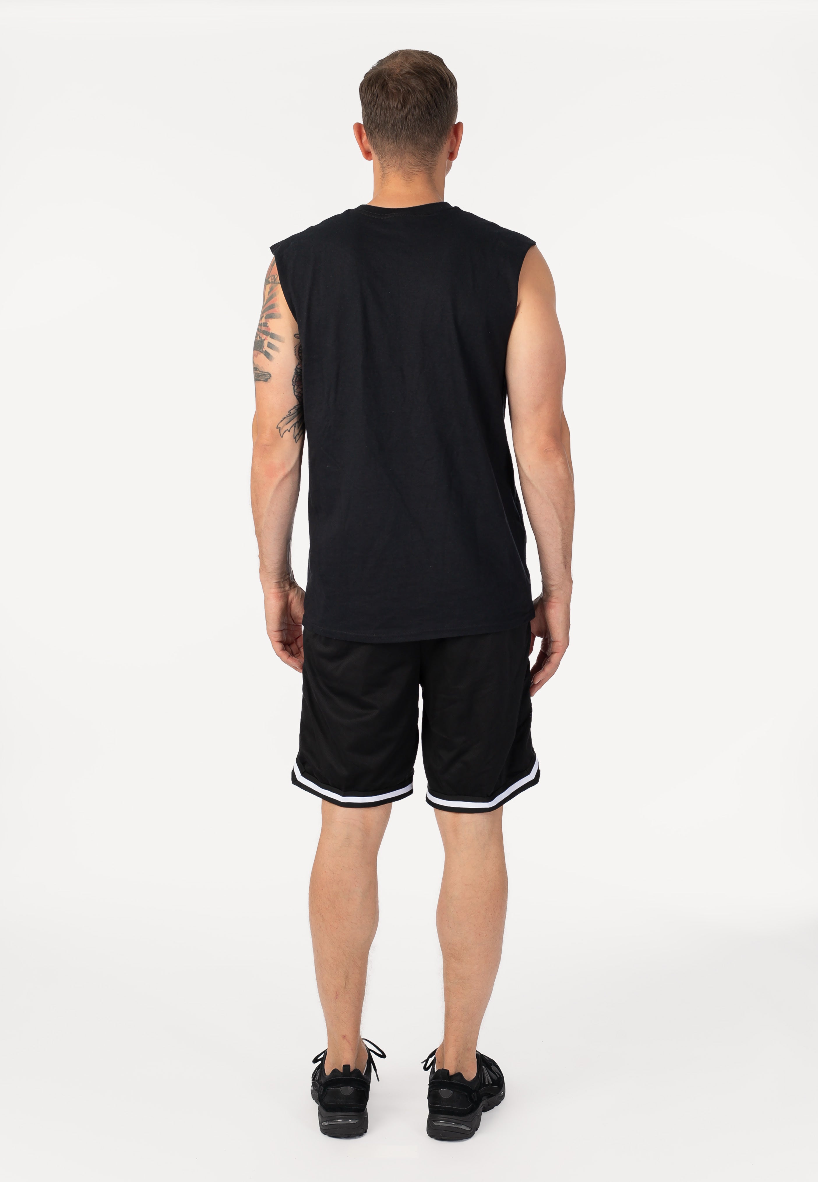 Electric Callboy - Skull Striped - Shorts | Men-Image