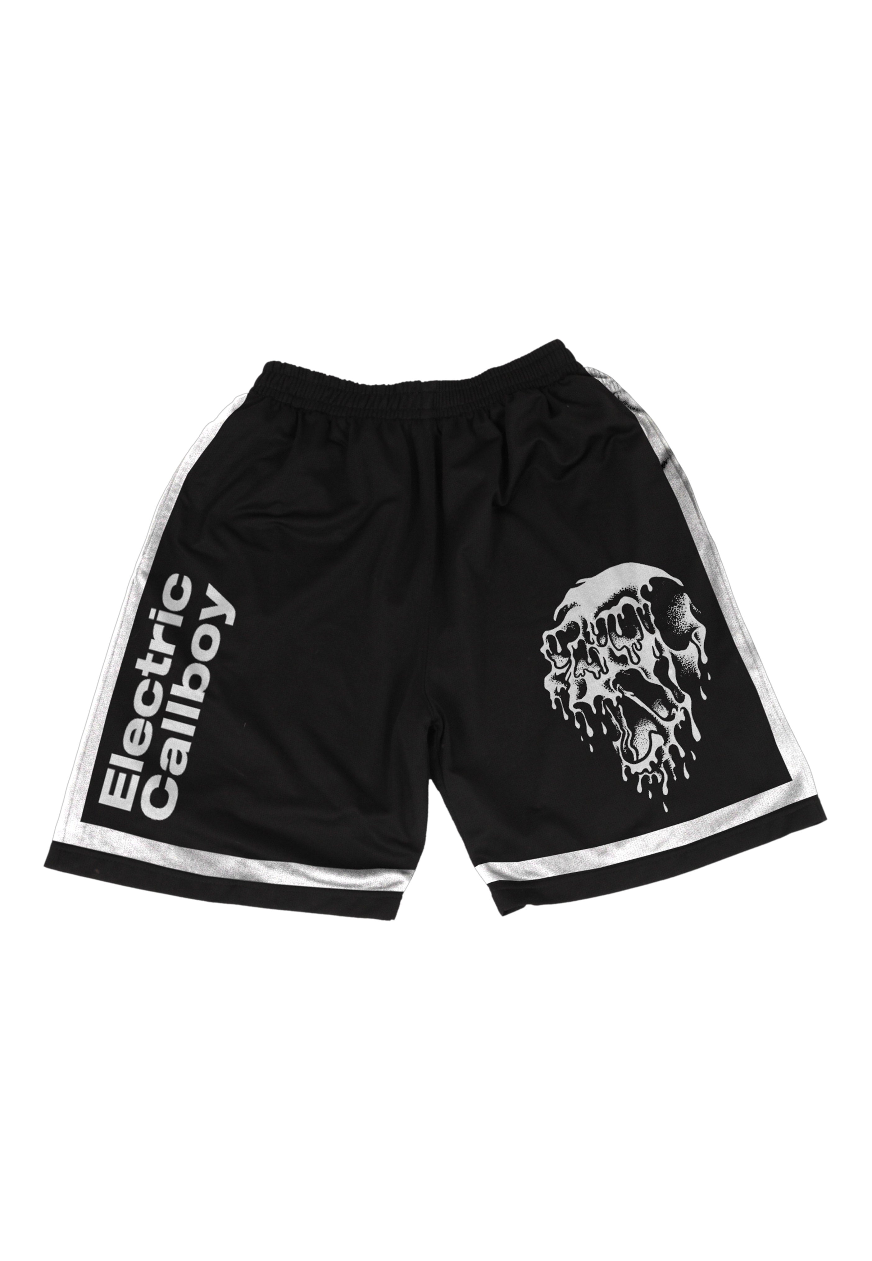 Electric Callboy - Skull Striped - Shorts | Men-Image