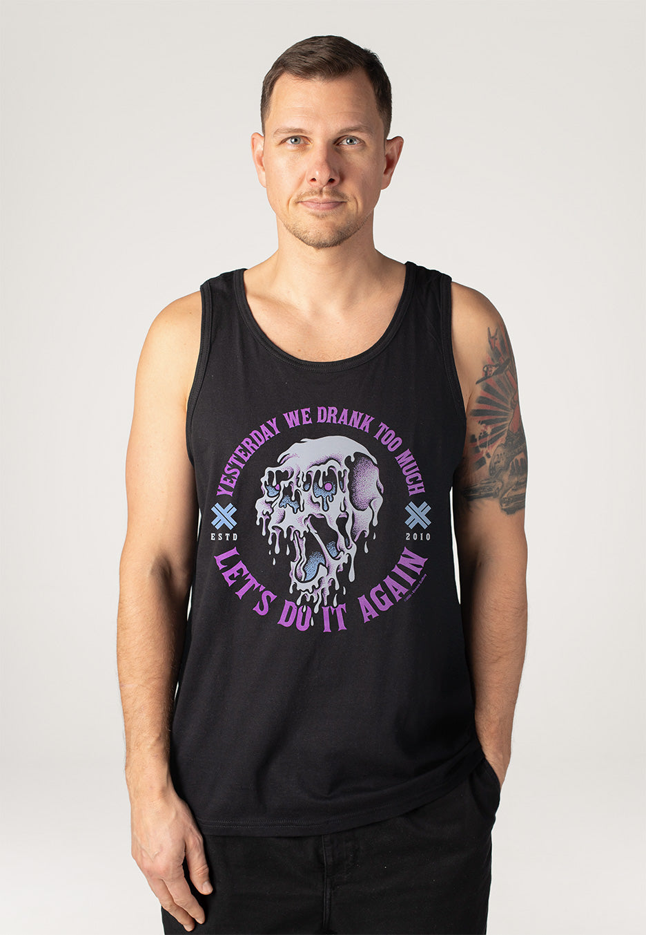 Electric Callboy - Skull - Tank | Men-Image
