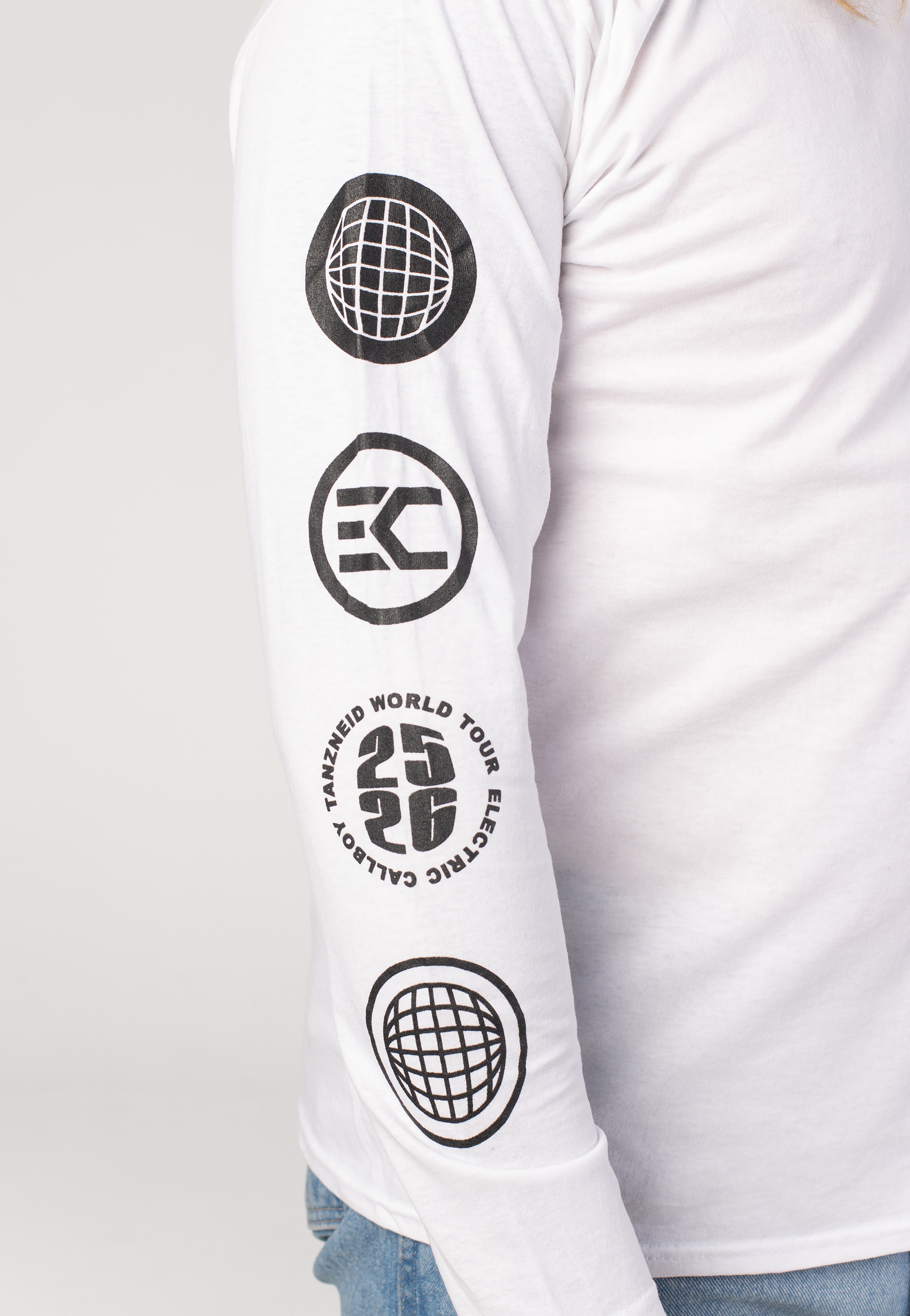 Electric Callboy - Tanzneid World Tour Smile White - Longsleeve | Men-Image