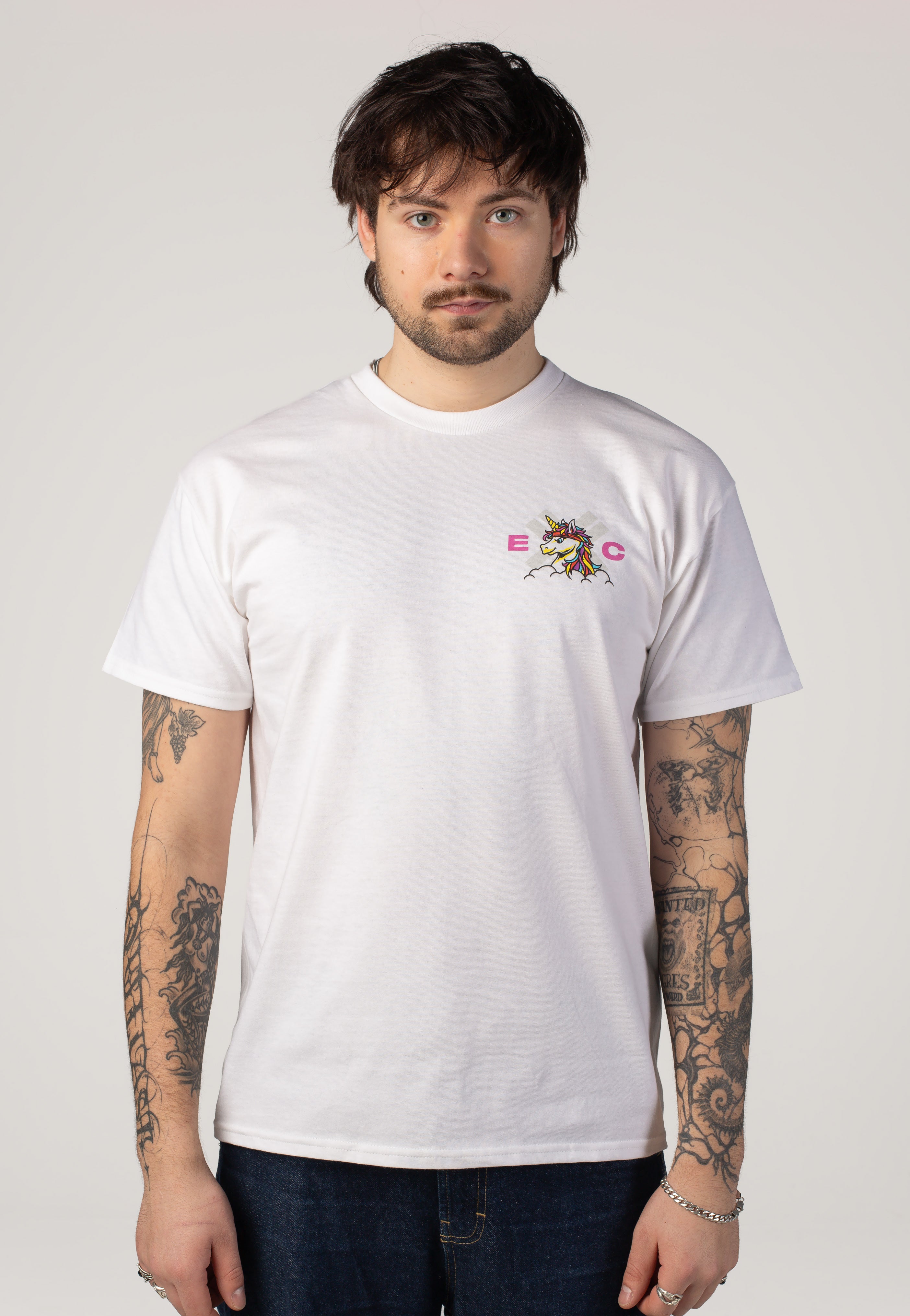 Electric Callboy - Spaceman Unicorn White - T-Shirt | Men-Image