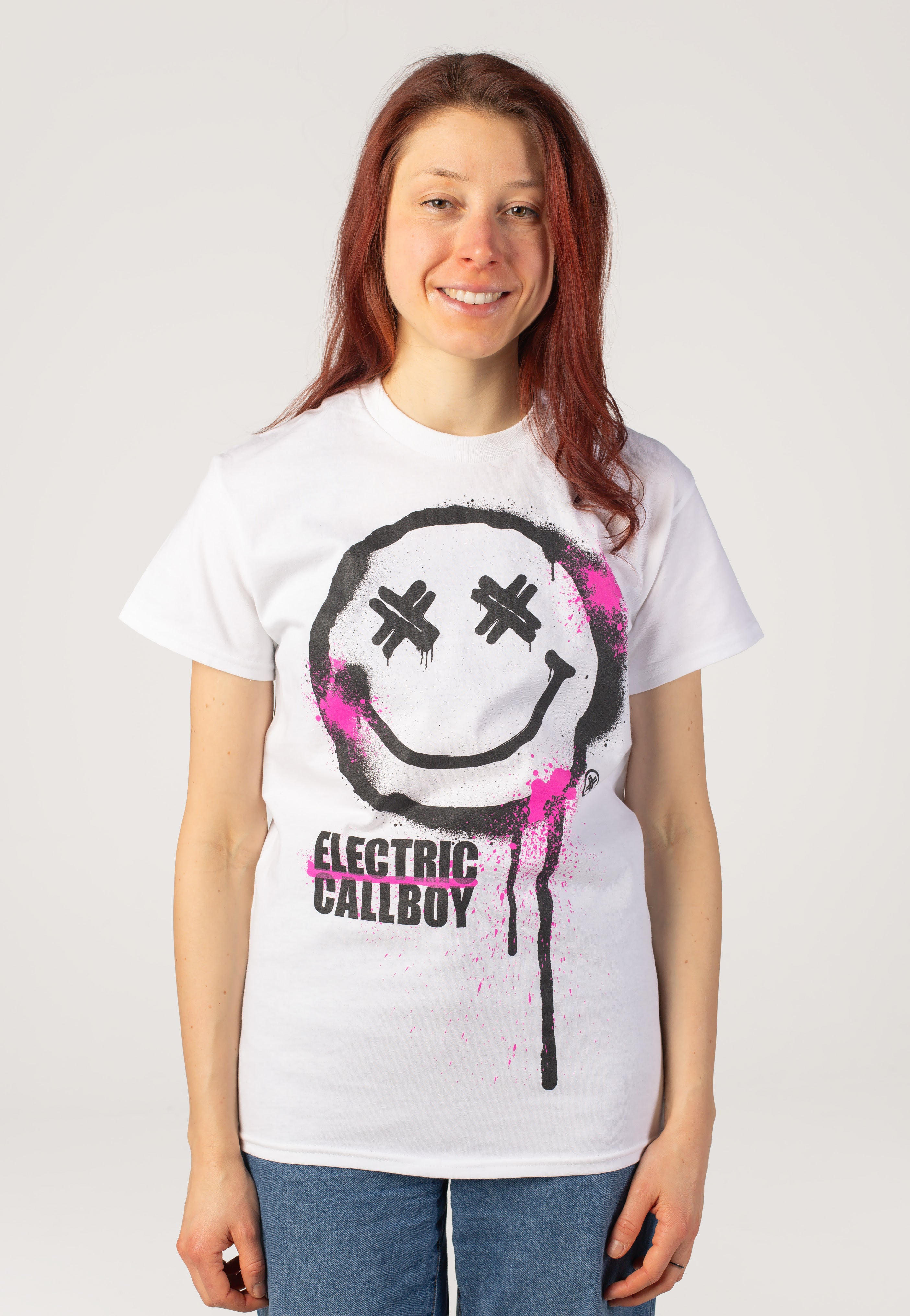 Electric Callboy - Spray Smile White - T-Shirt | Women-Image