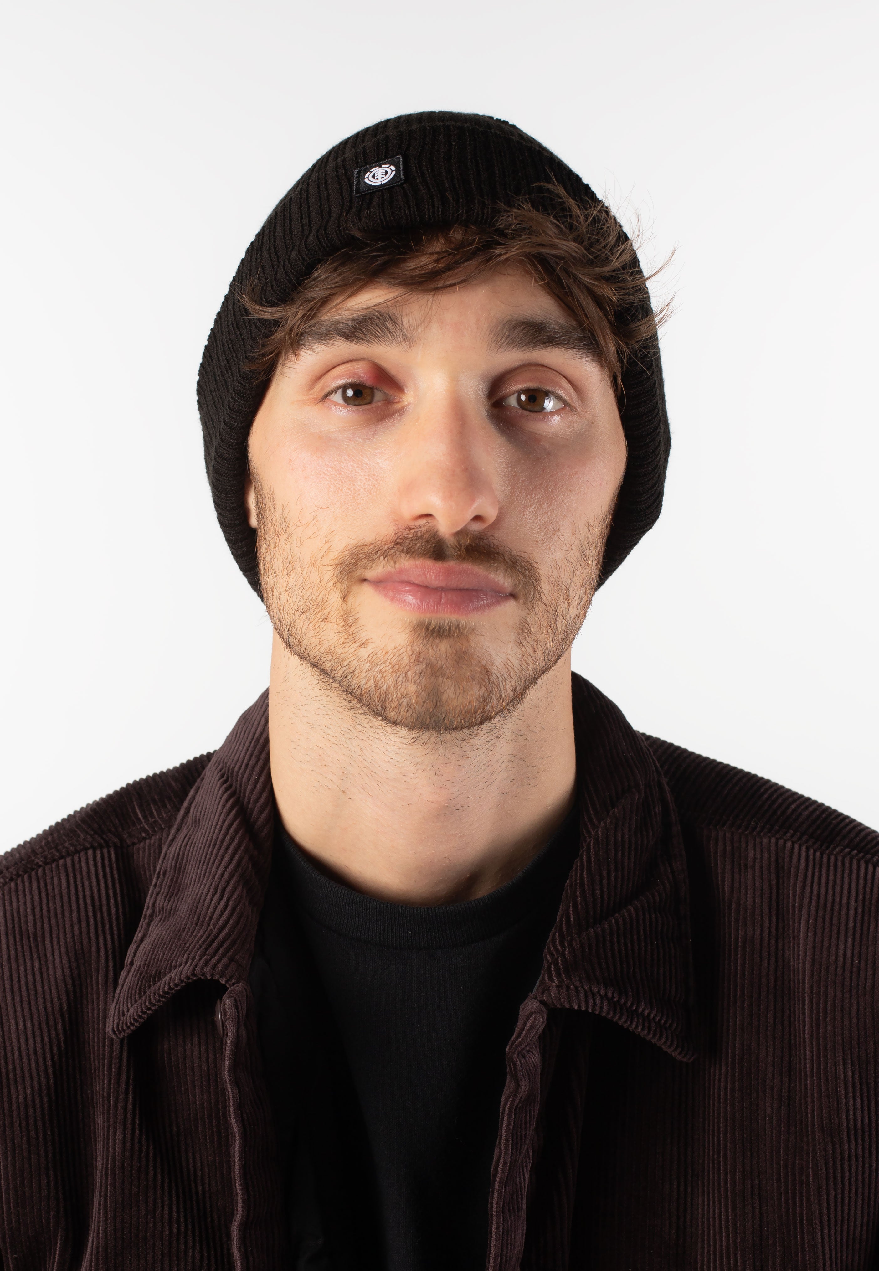 Element - Mid Icon Rib Flint Black - Beanie | Neutral-Image