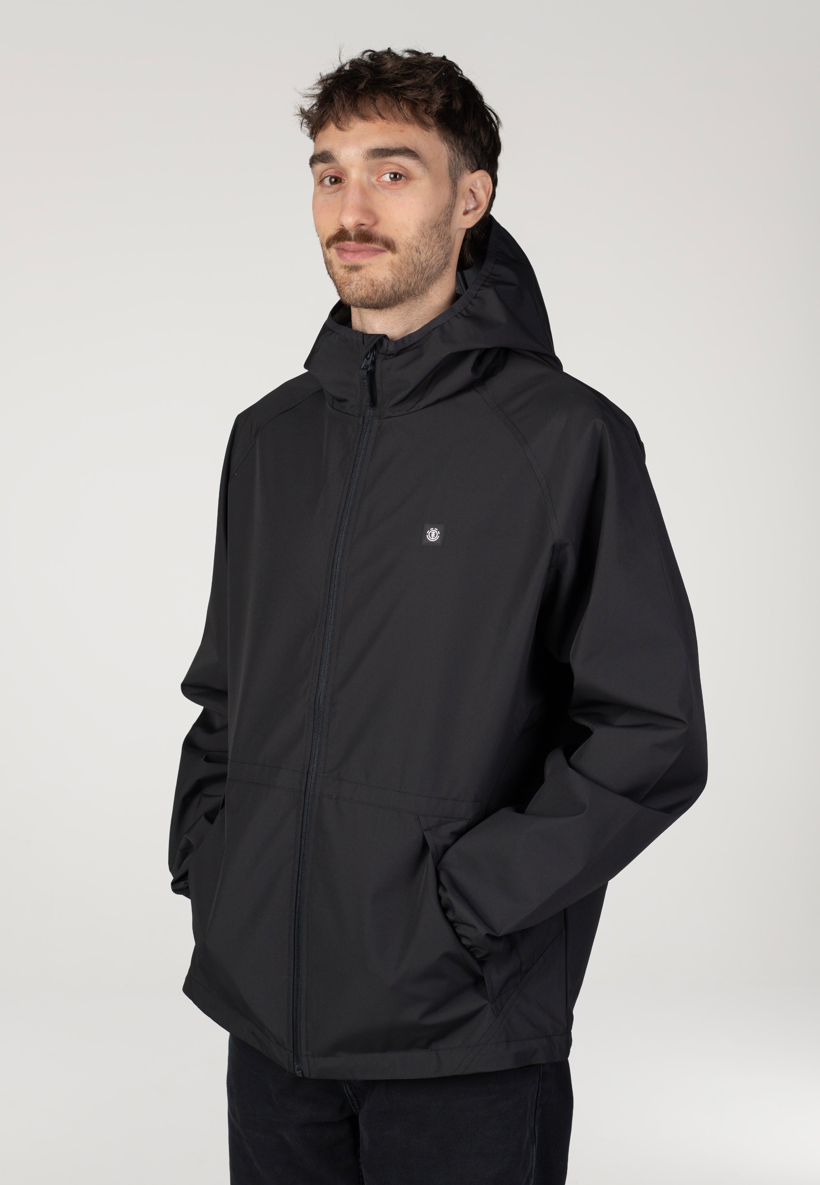 Element - Alder 2.0 Travel Flint Black - Windbreaker | Men-Image