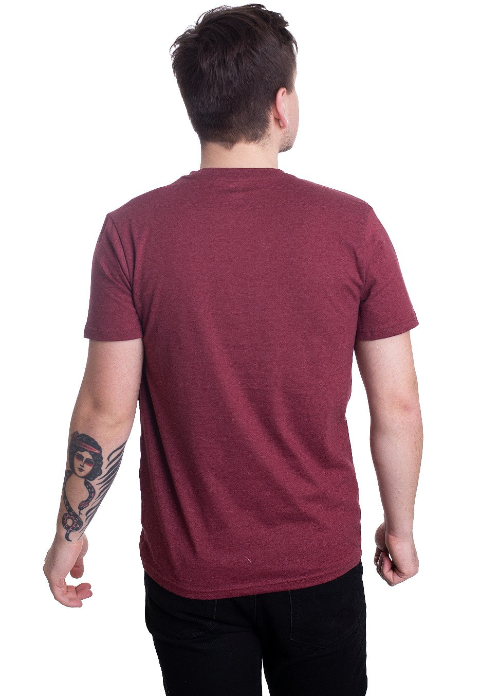 Element - Basic Crew SS Port Heather - T-Shirt | Men-Image