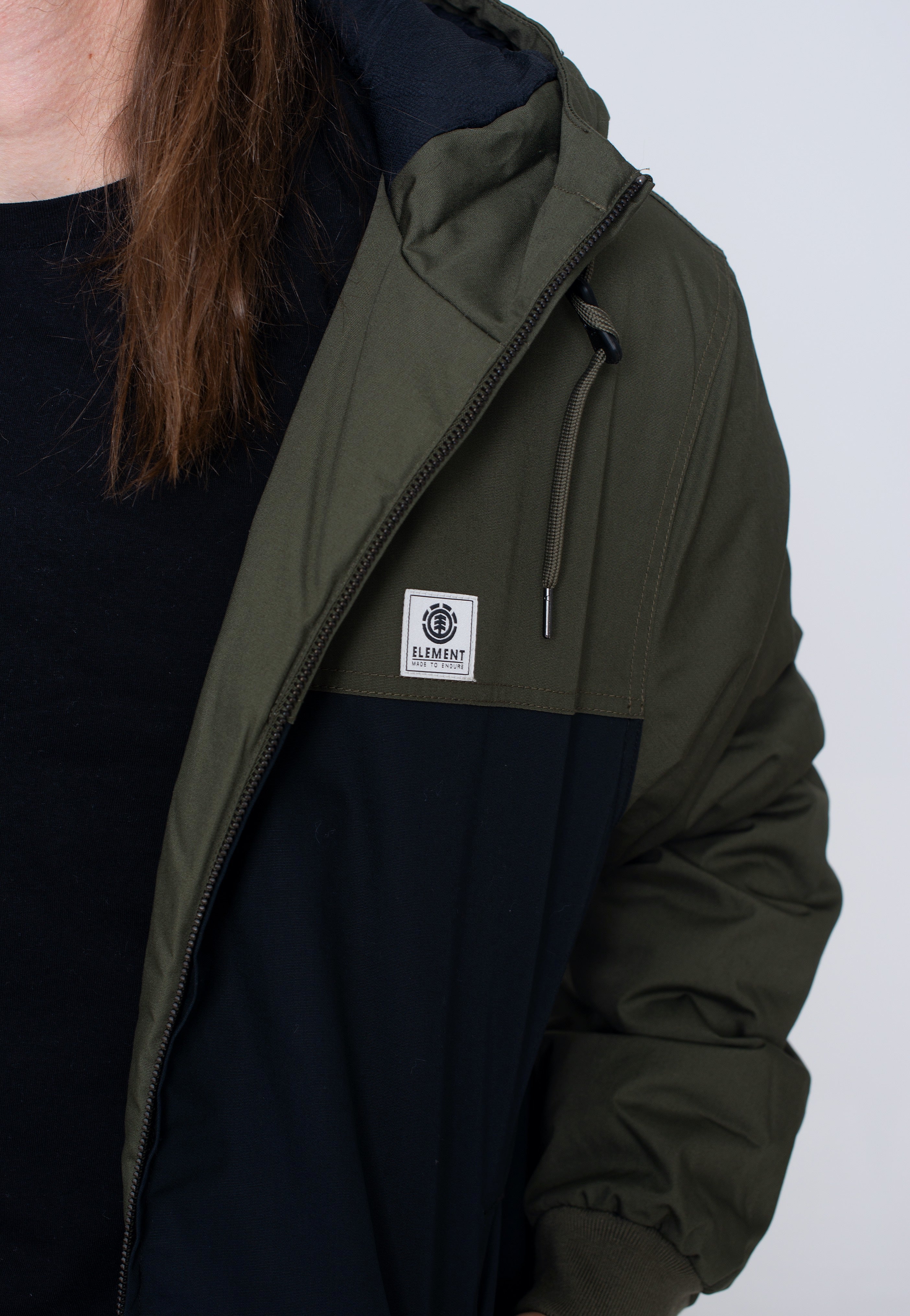 Element - Dulcey 2Tones Flint Black - Windbreaker | Men-Image