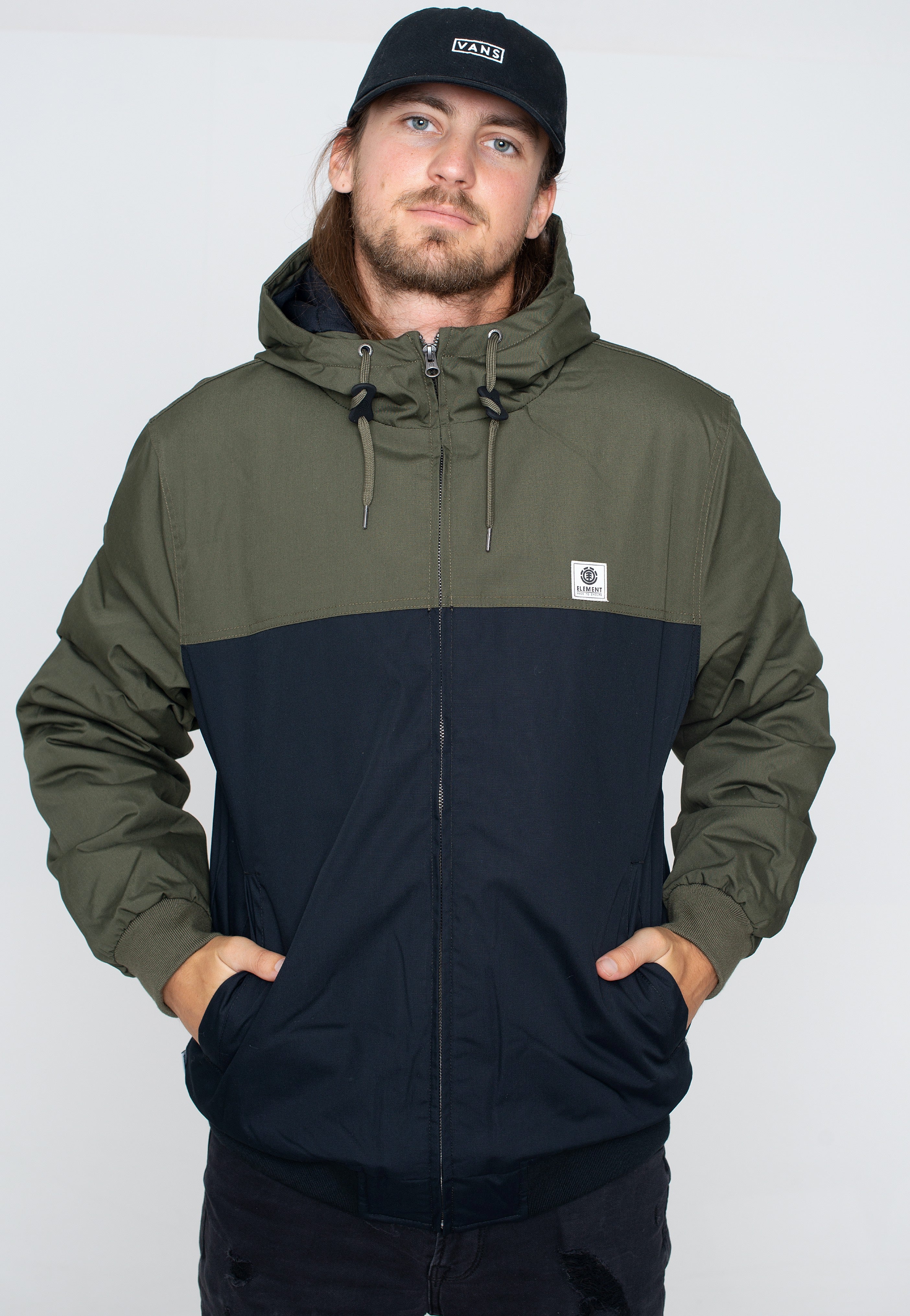 Element - Dulcey 2Tones Flint Black - Windbreaker | Men-Image