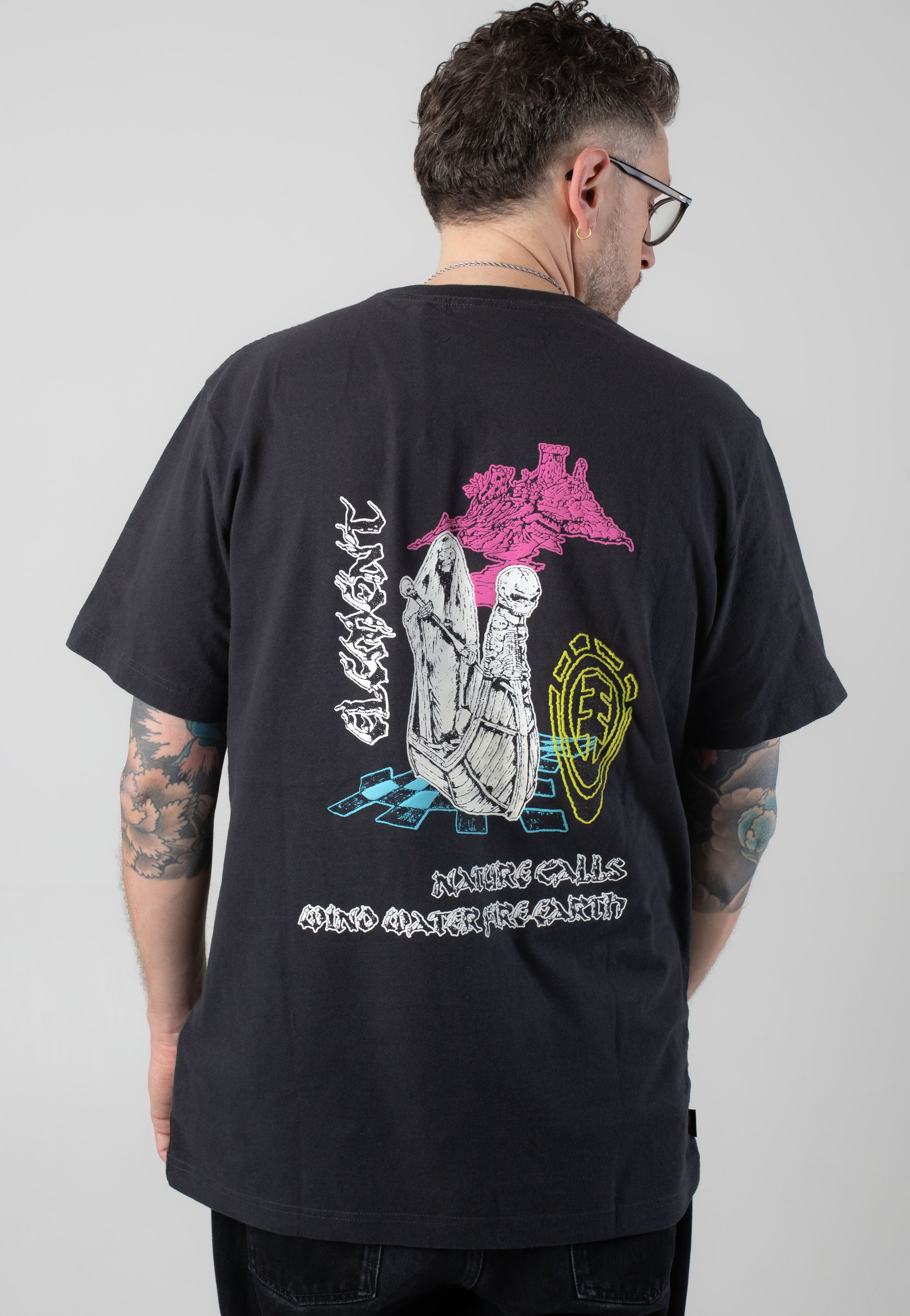 Element - Ffnc Eternal Off Black - T-Shirt | Men-Image