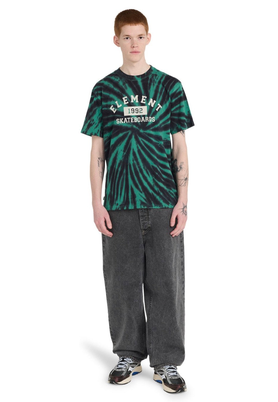 Element - Home Team Tie Dye Fir - T-Shirt | Men-Image