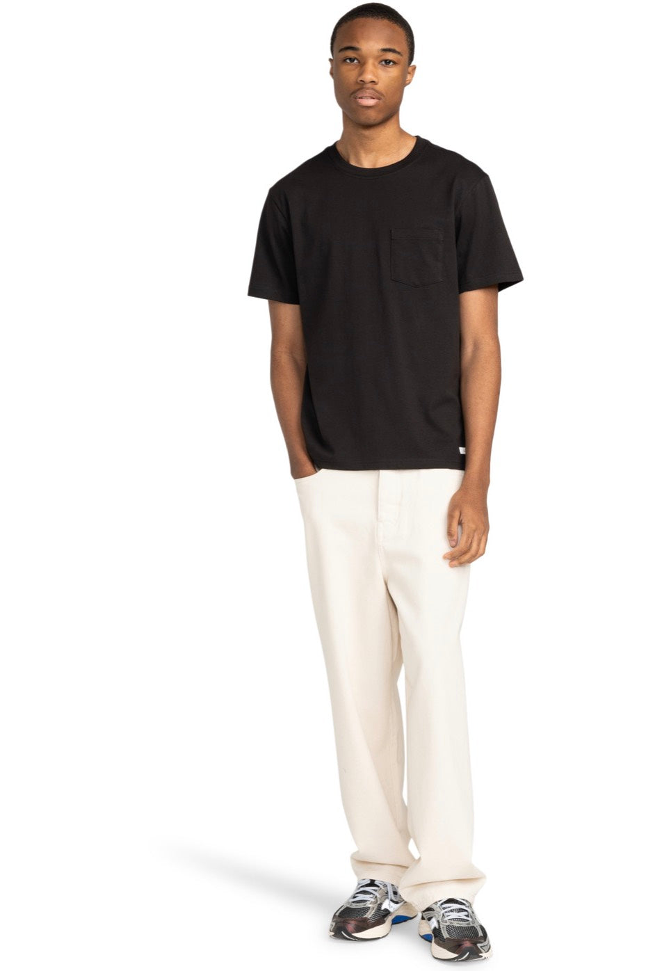 Element - Icon Label Flint Black - T-Shirt | Men-Image