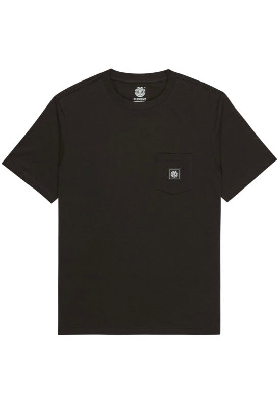 Element - Icon Label Flint Black - T-Shirt | Men-Image