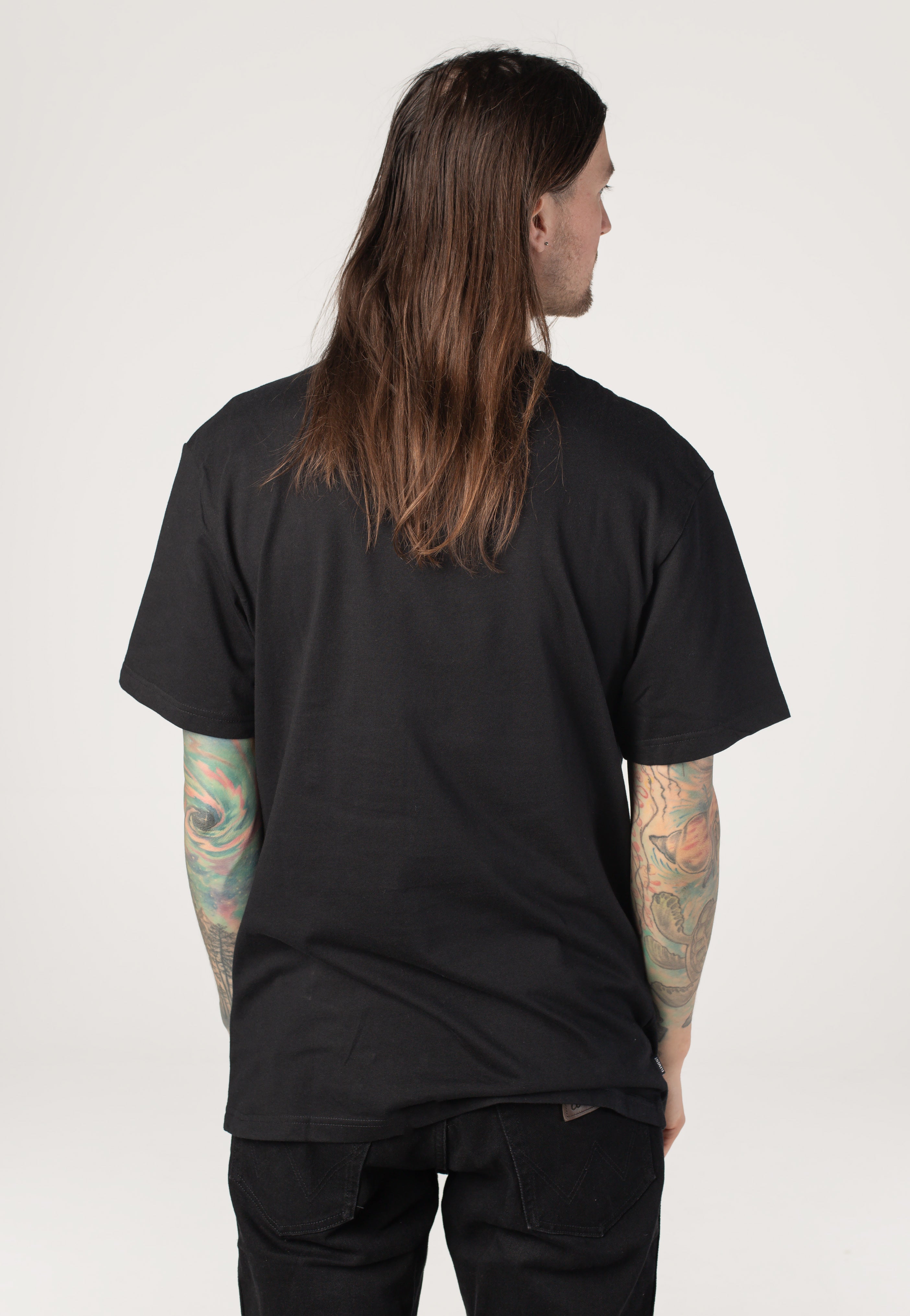 Element - Icon Label Pocket Flint Black - T-Shirt | Men-Image