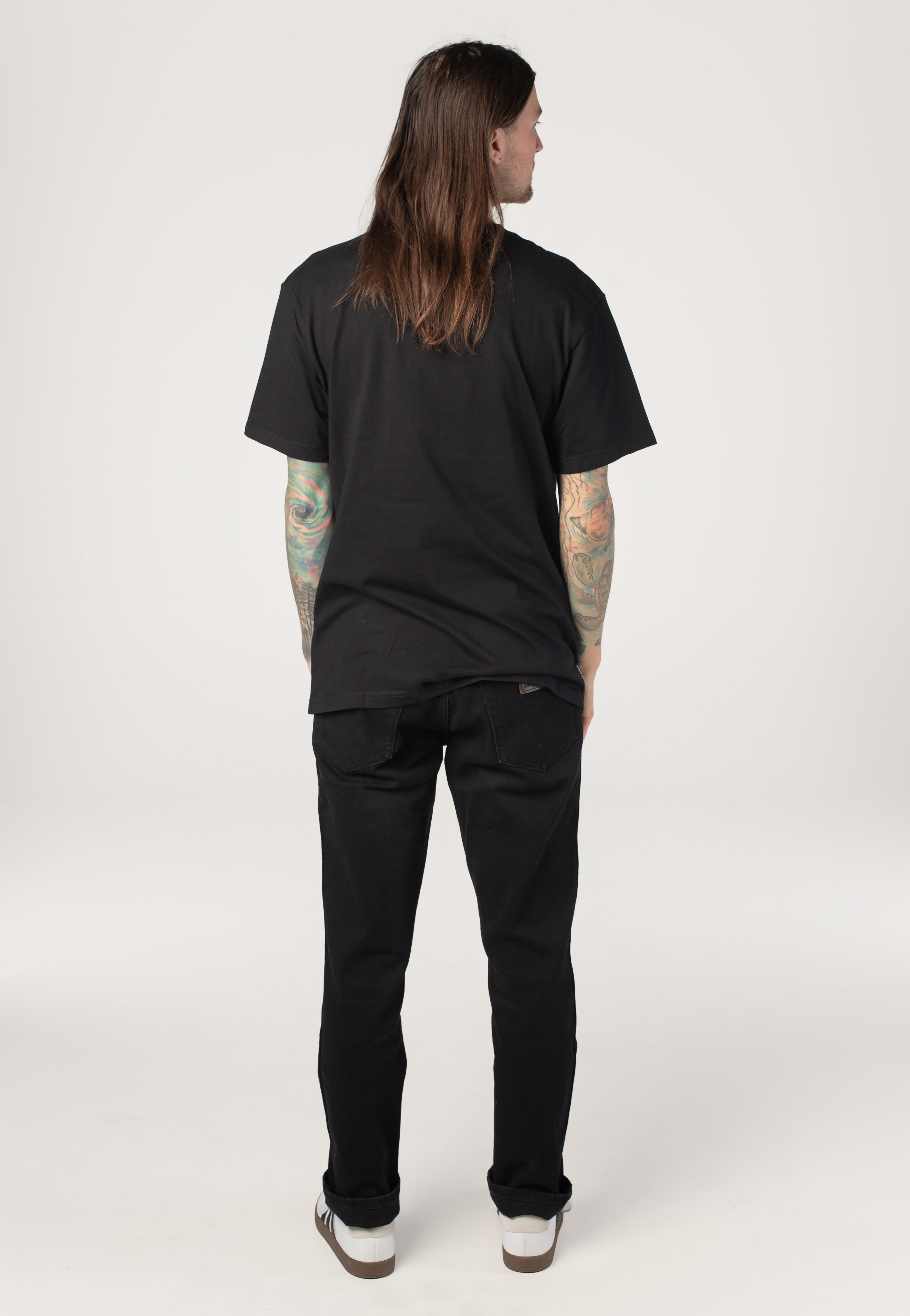 Element - Icon Label Pocket Flint Black - T-Shirt | Men-Image