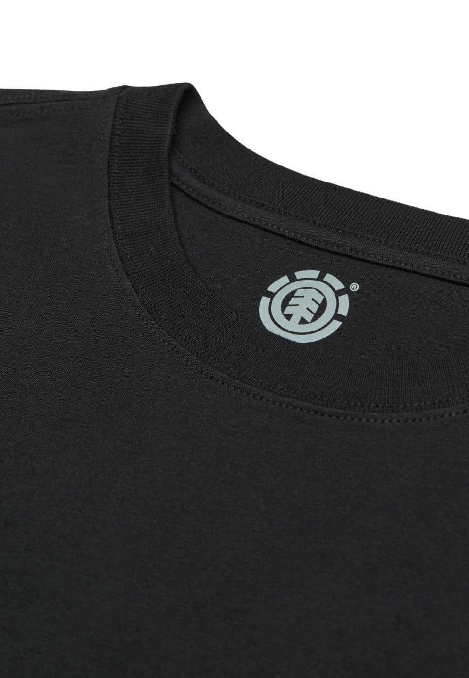 Element - Icon Label Pocket Flint Black - T-Shirt | Men-Image