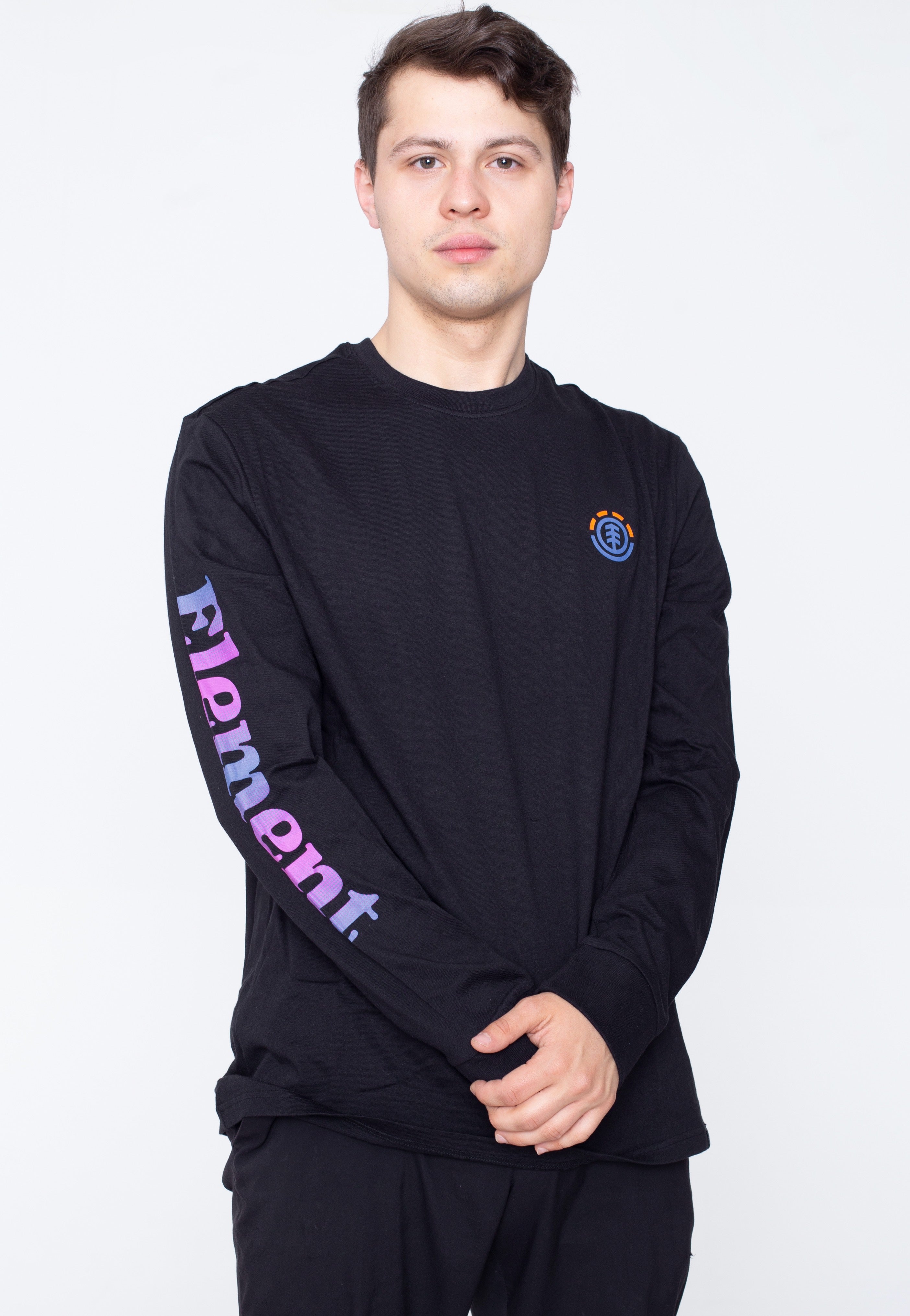 Element - Kass Flint Black - Longsleeve | Men-Image