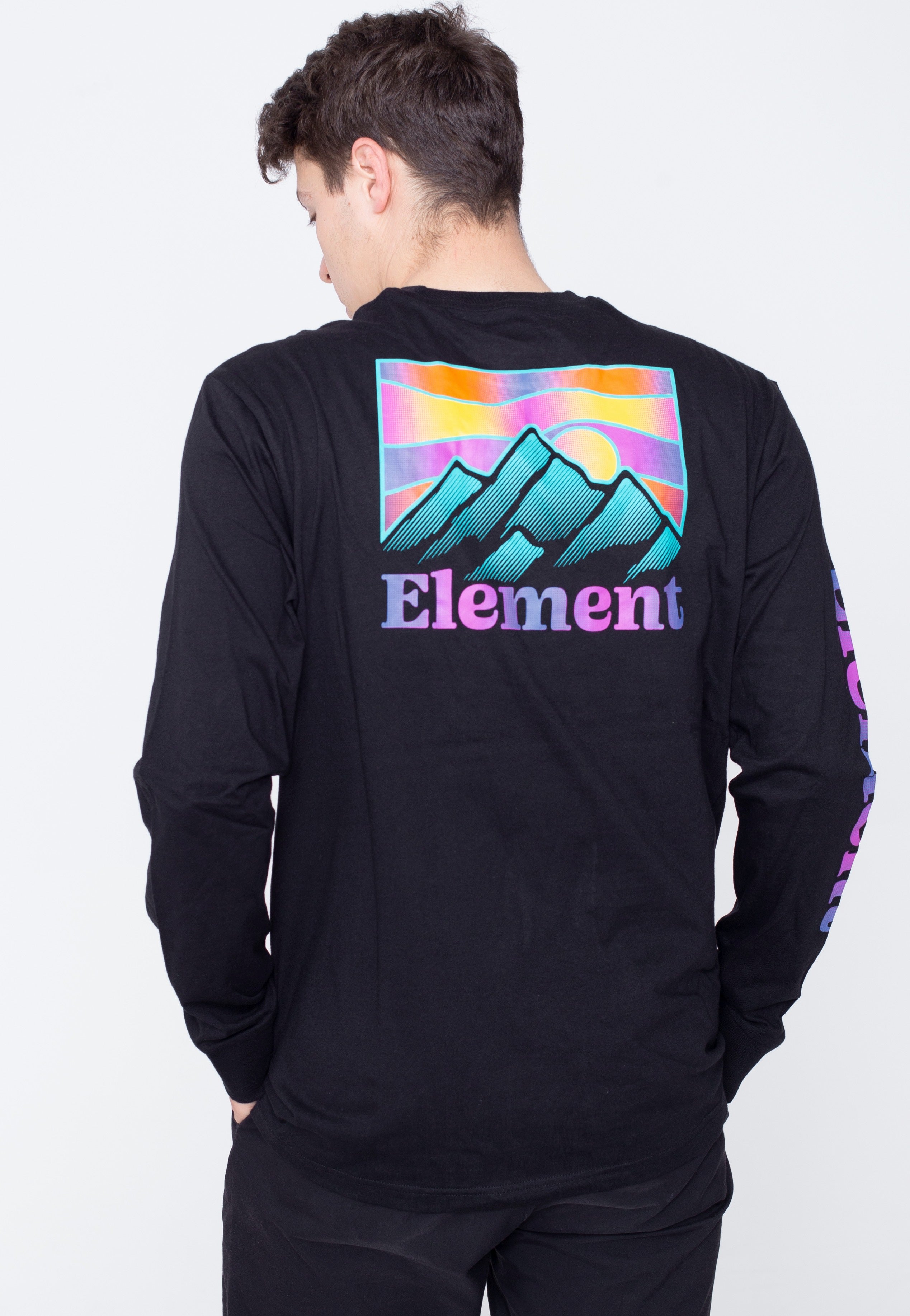 Element - Kass Flint Black - Longsleeve | Men-Image