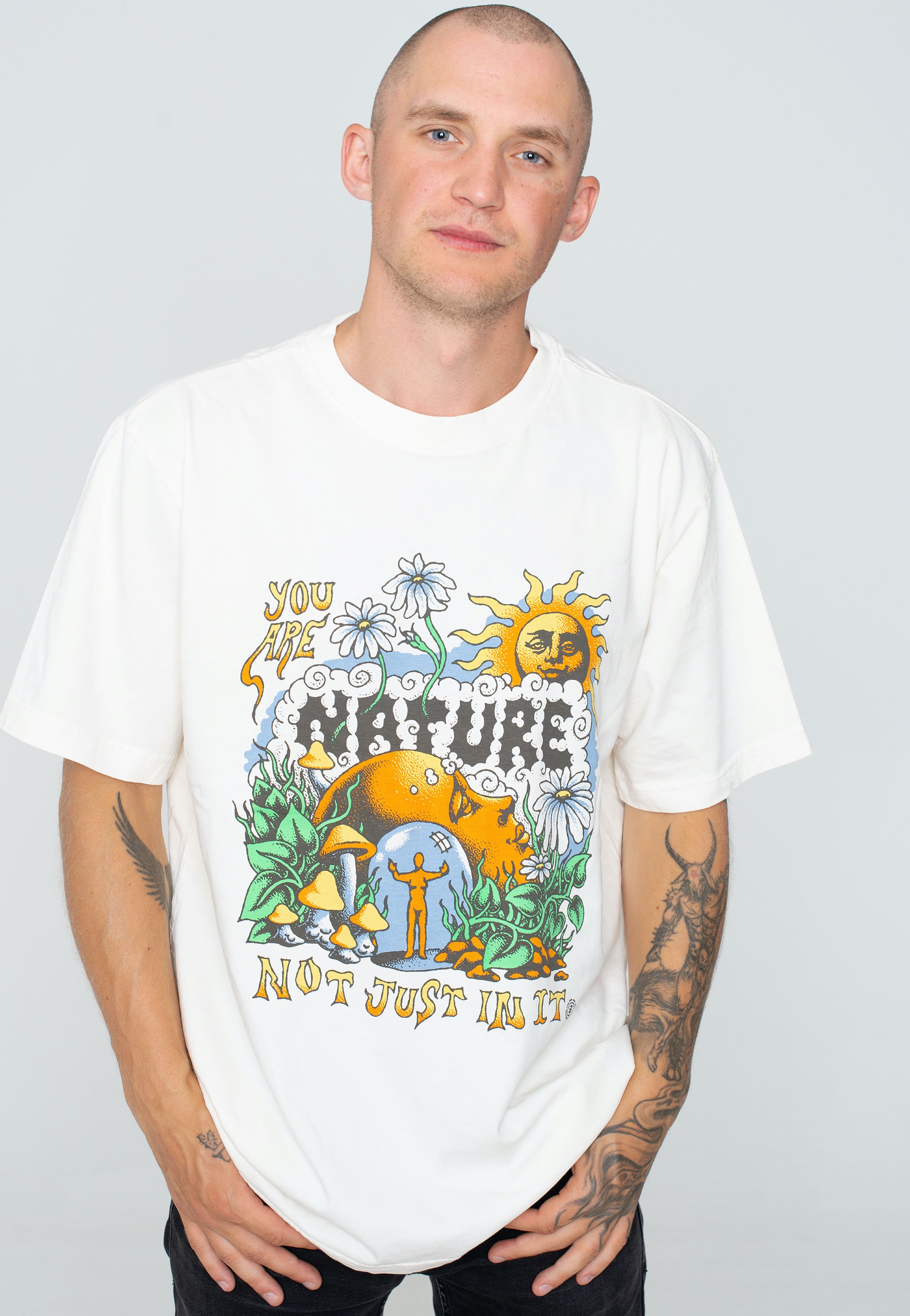 Element - Not Just In It Off White - T-Shirt | Men-Image