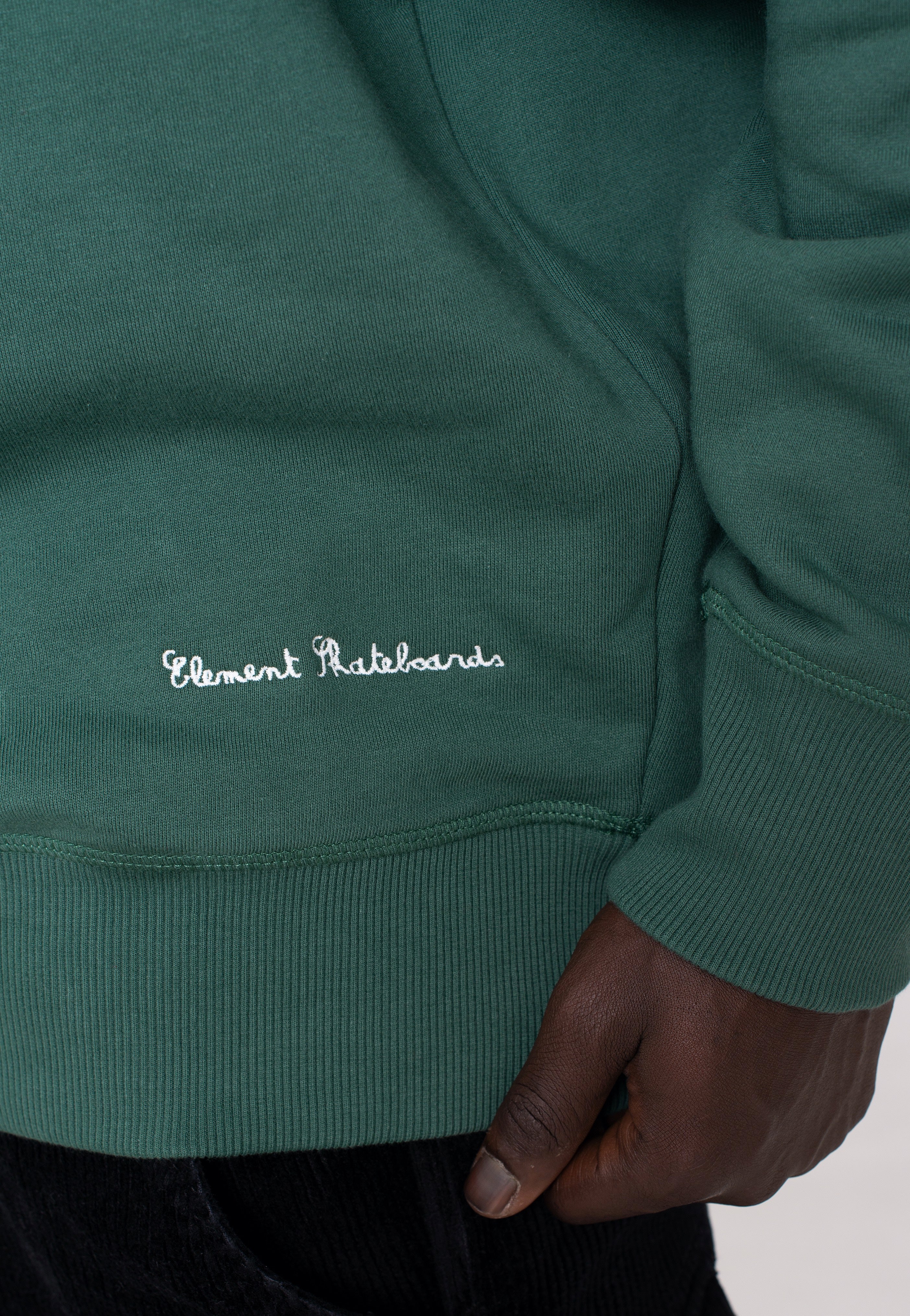 Element x Public Enemy - Crest Crew Sequoia Green - Sweater | Men-Image