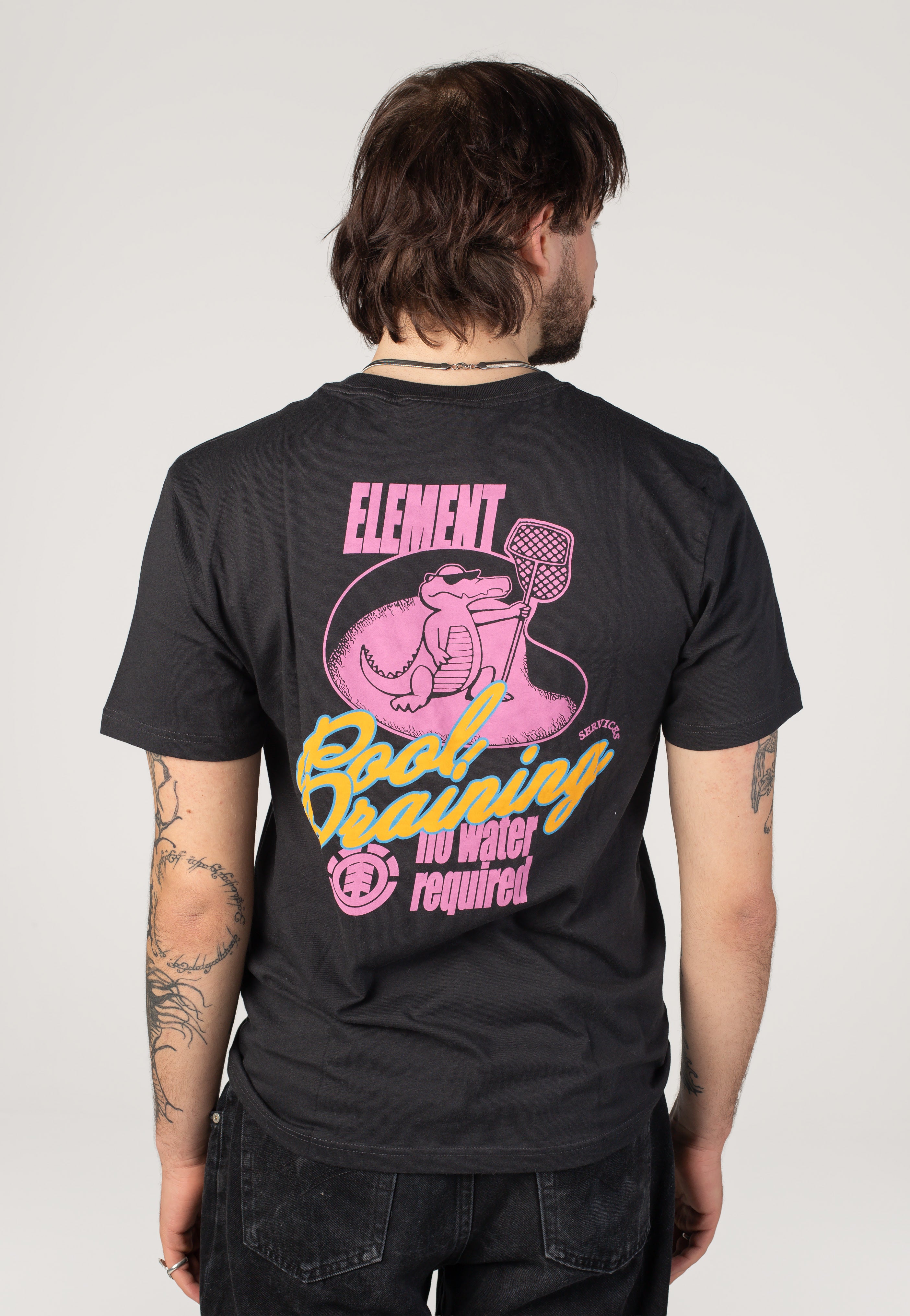 Element - Pool Draining Off Black - T-Shirt | Men-Image