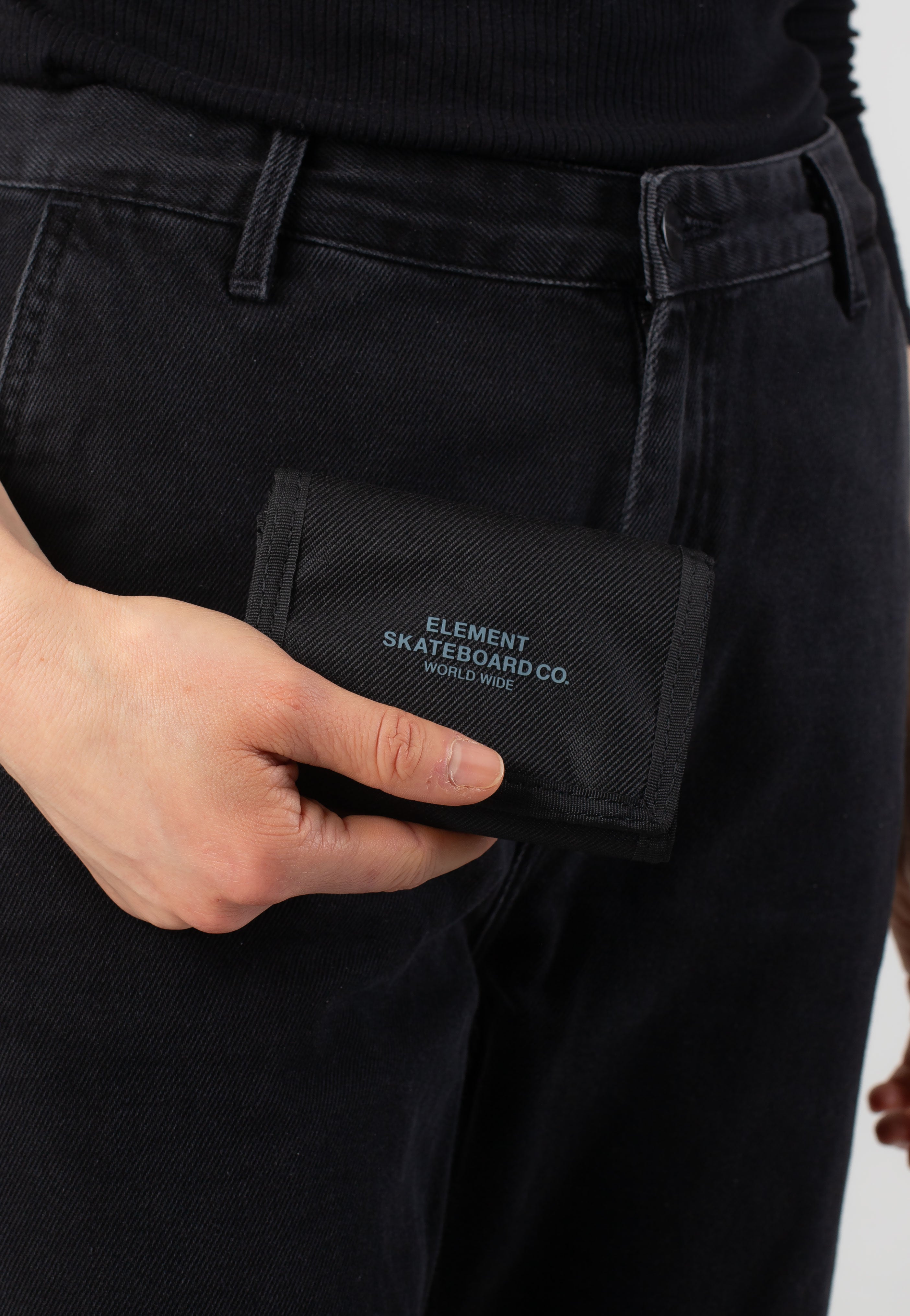 Element - Skateboard Co Flint Black - Wallet | Neutral-Image