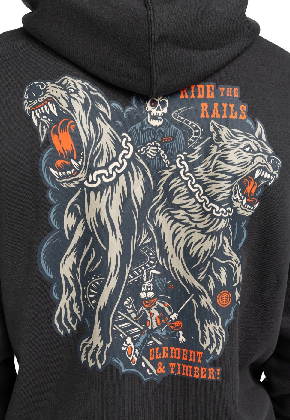 Element - Timber Guard Dogs Off Black - Hoodie | Men-Image
