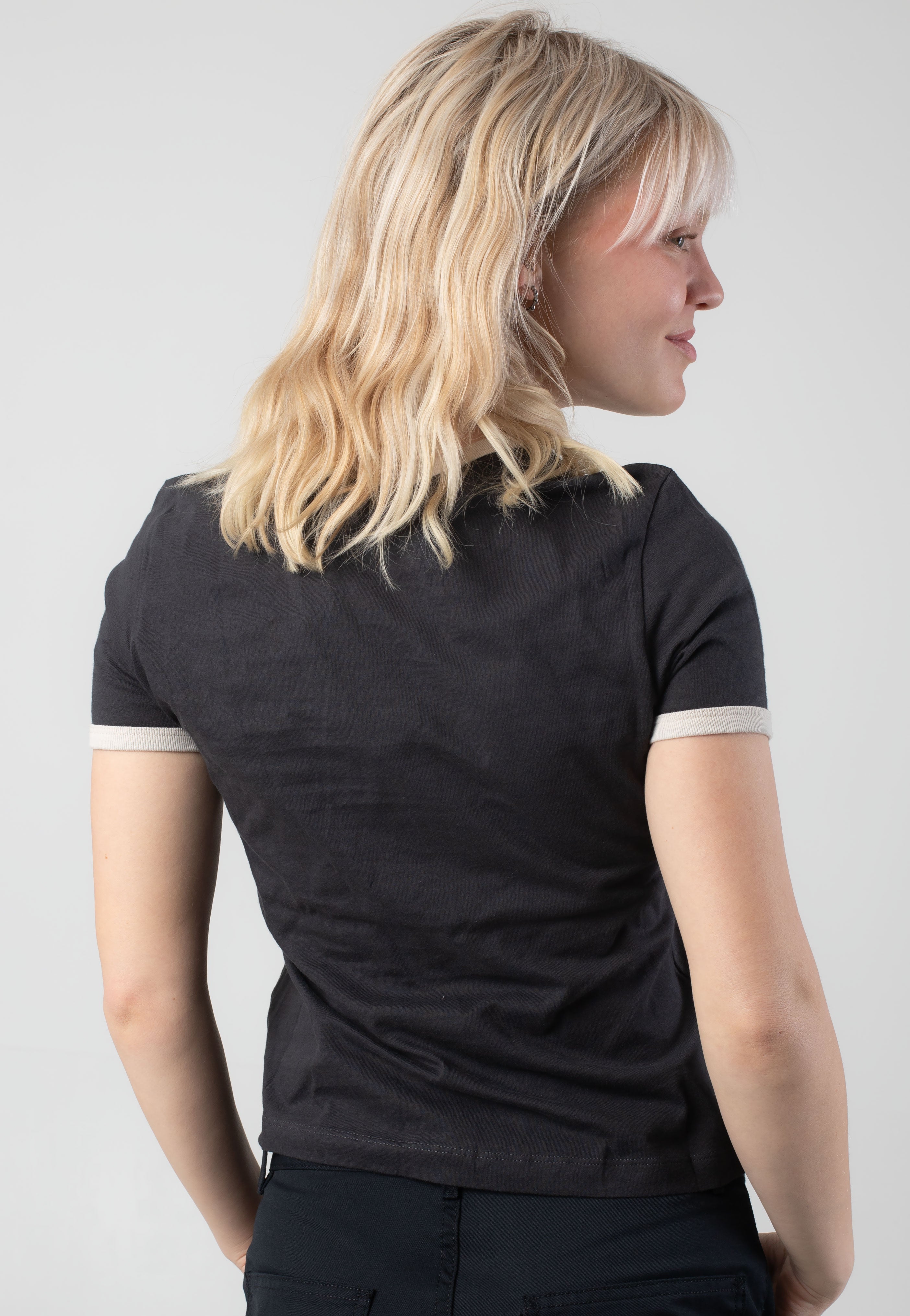 Element - Yarnhill Ringer Off Black - T-Shirt | Women-Image
