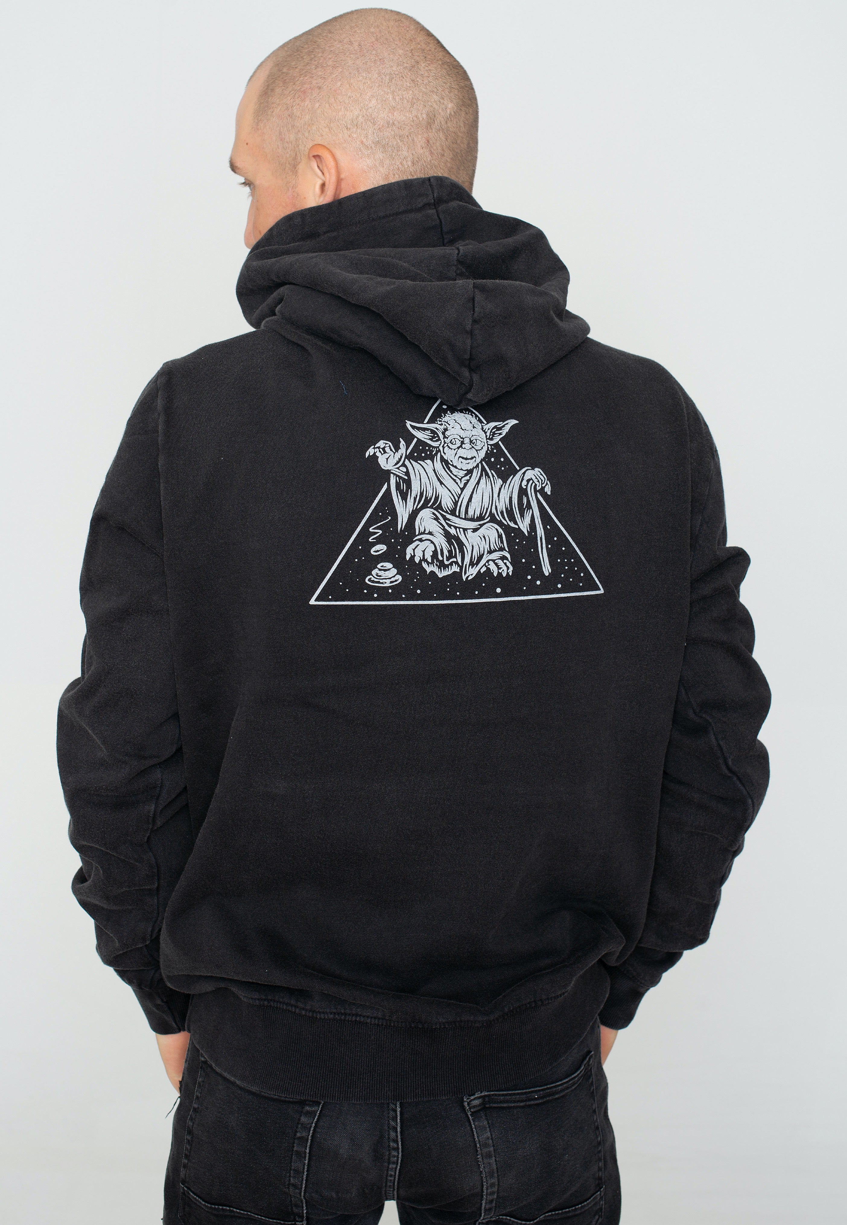Element x Star Wars - Yoda Washed Black - Hoodie | Men-Image