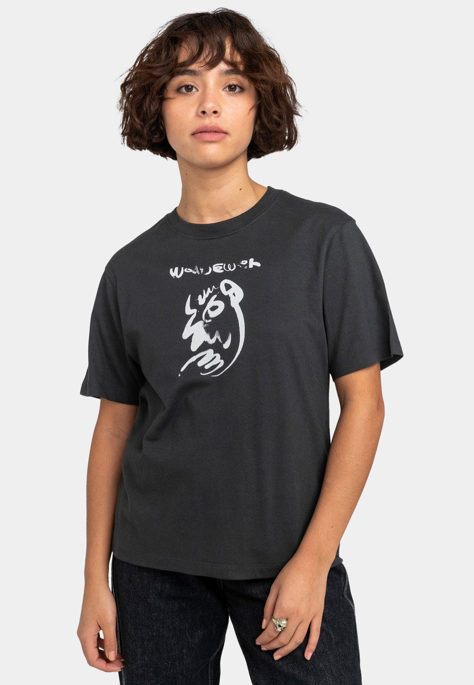 Element - Clara Freehand Off Black - T-Shirt