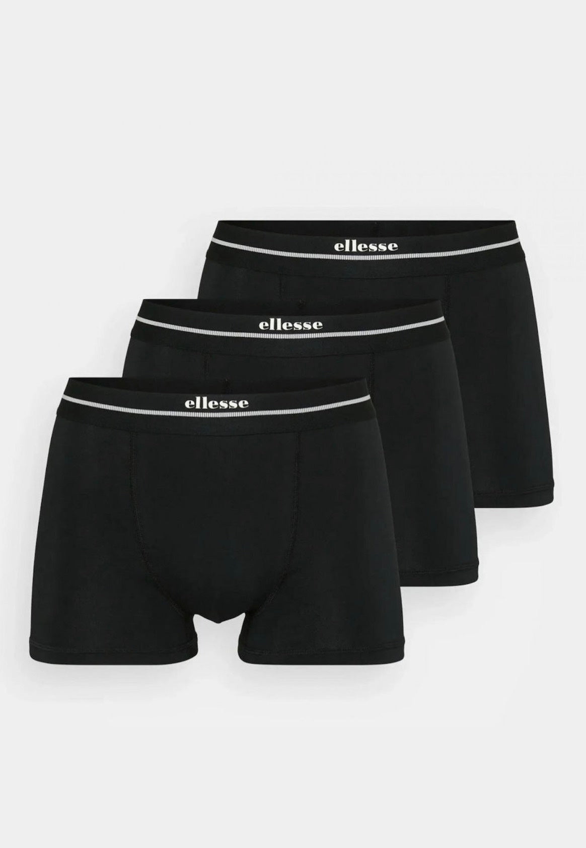 Ellesse - Ambria Pack Of 3 Black Mono - Boxershorts | Men-Image