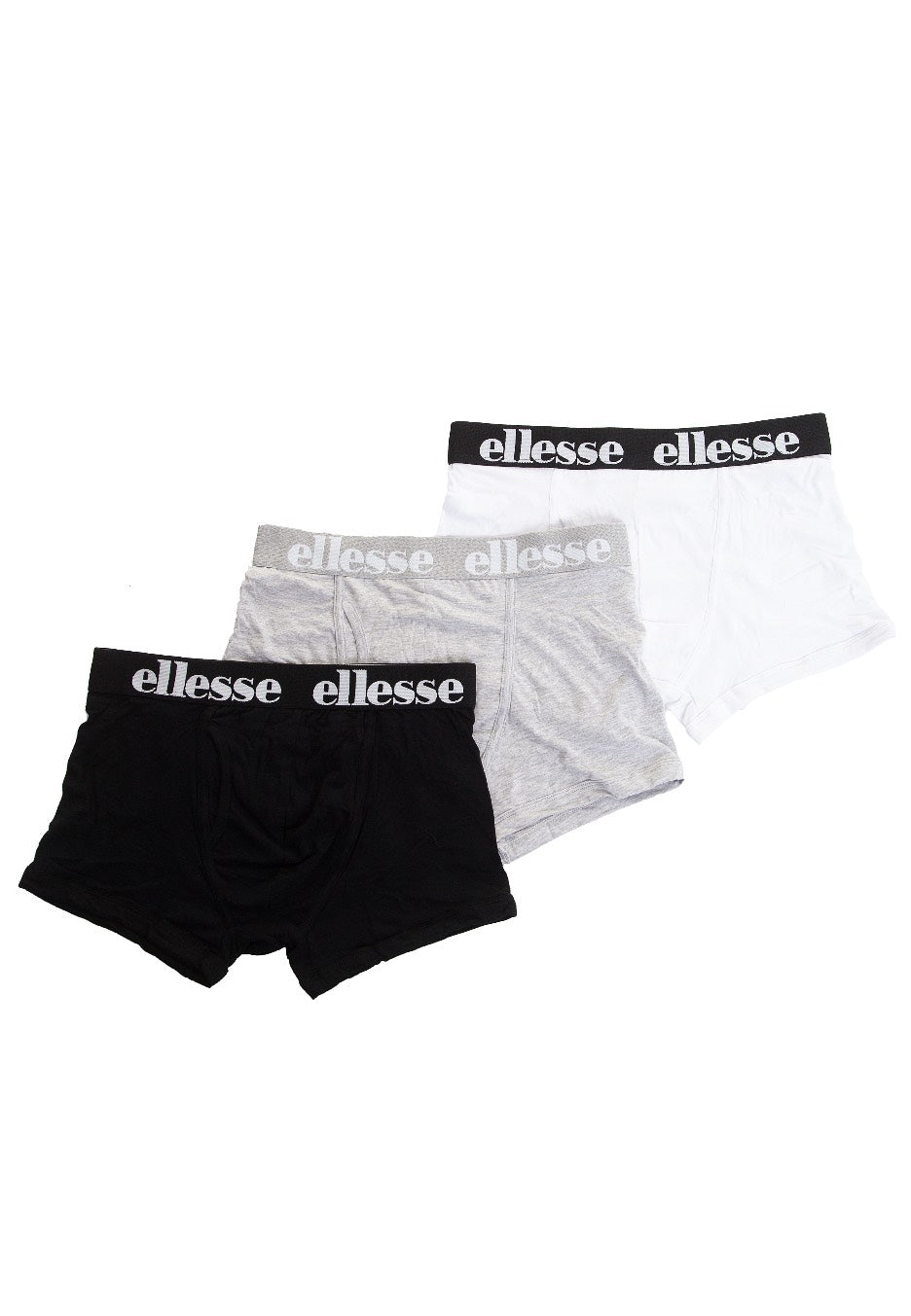 Ellesse - Hali 3 Pack Black/Grey/White - Boxershorts | Men-Image
