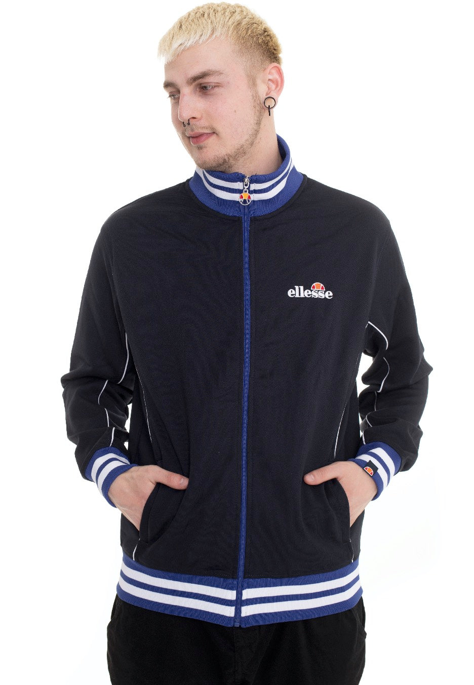 Ellesse - Milano Track Navy - Track Jacket | Men-Image