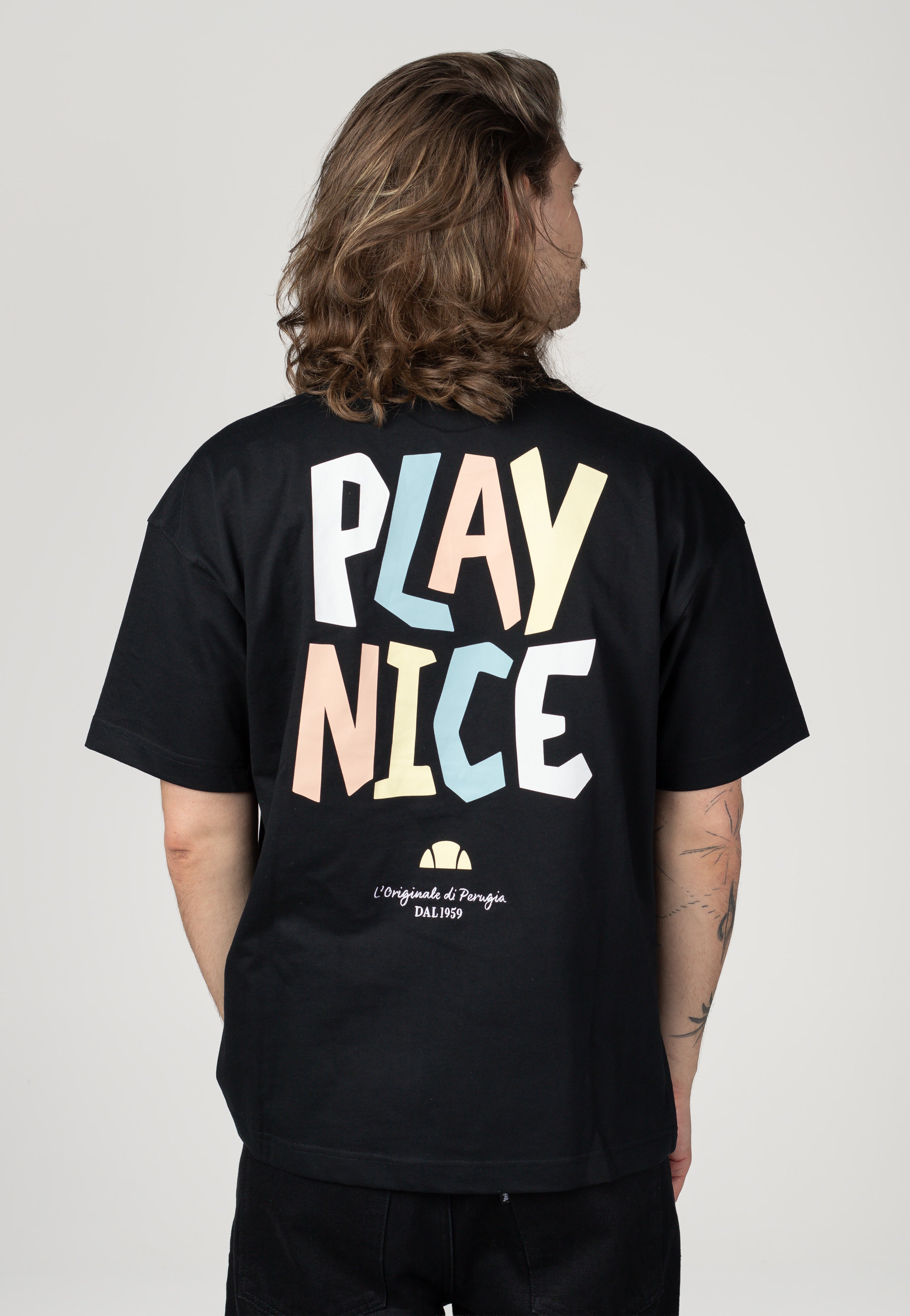 Ellesse - Play Nice Black - T-Shirt | Men-Image
