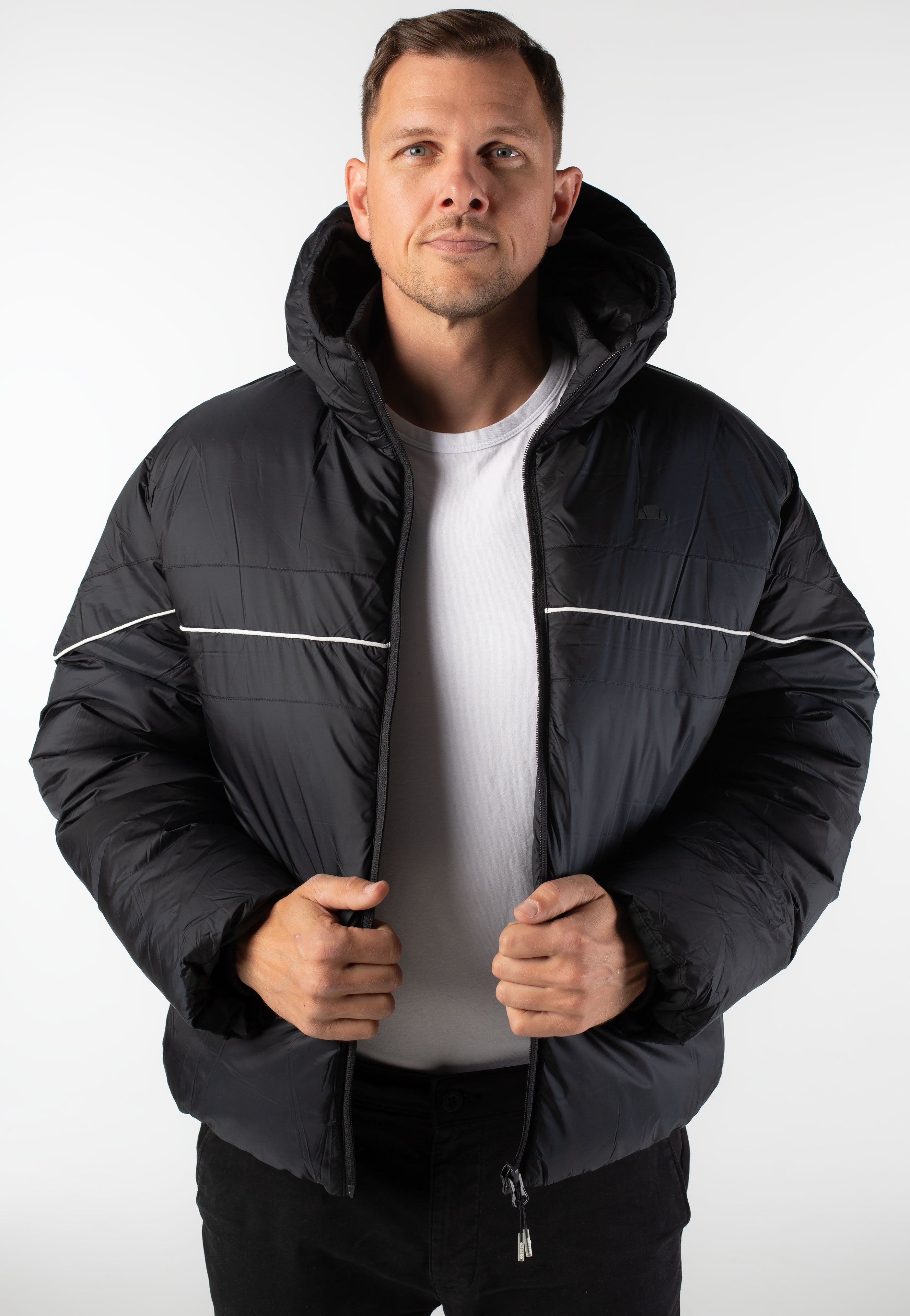 Ellesse - Pollas Puffer Black - Jacket | Men-Image
