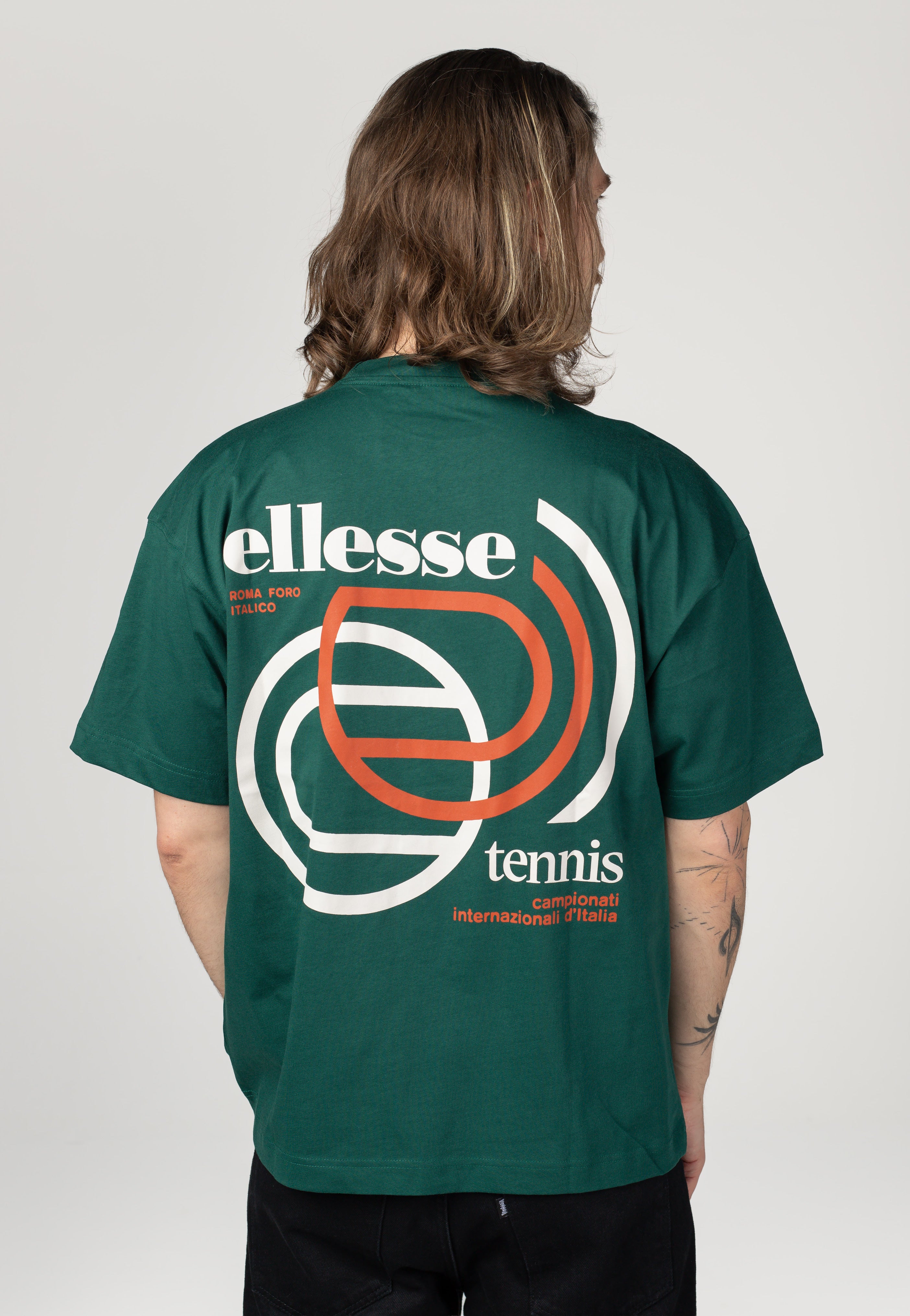 Ellesse - The D'Italia Dark Green - T-Shirt | Men-Image