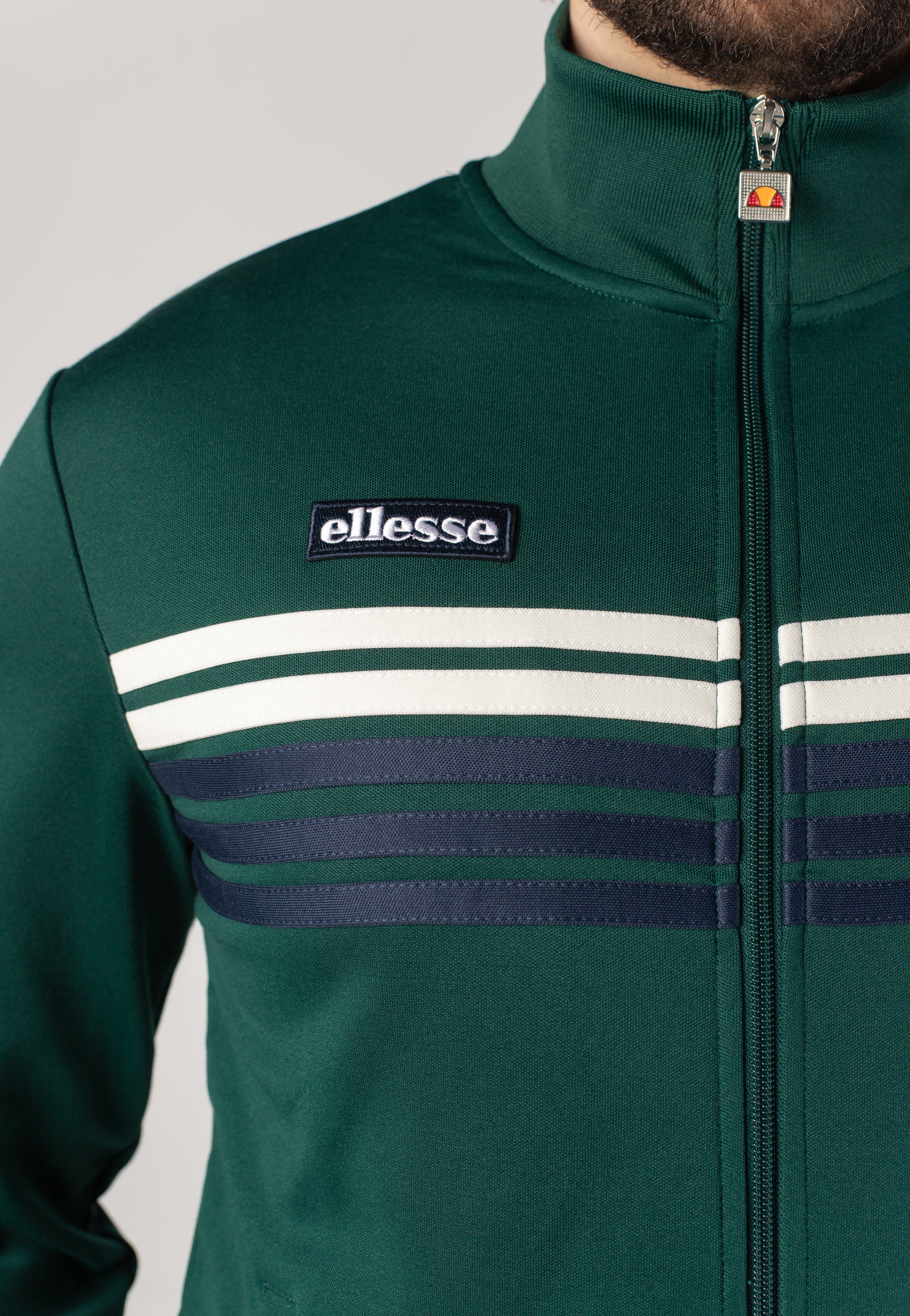 Ellesse - Vicenza Dark Green - Track Jacket | Men-Image
