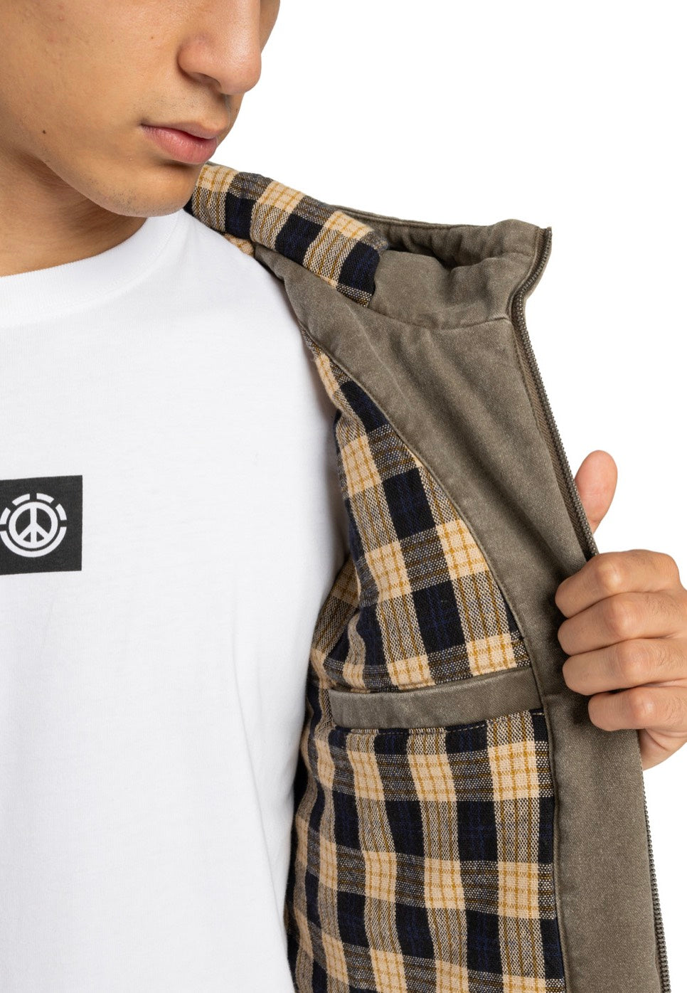 Element - Dulcey Canvas Stone Gray - Jacket | Men-Image