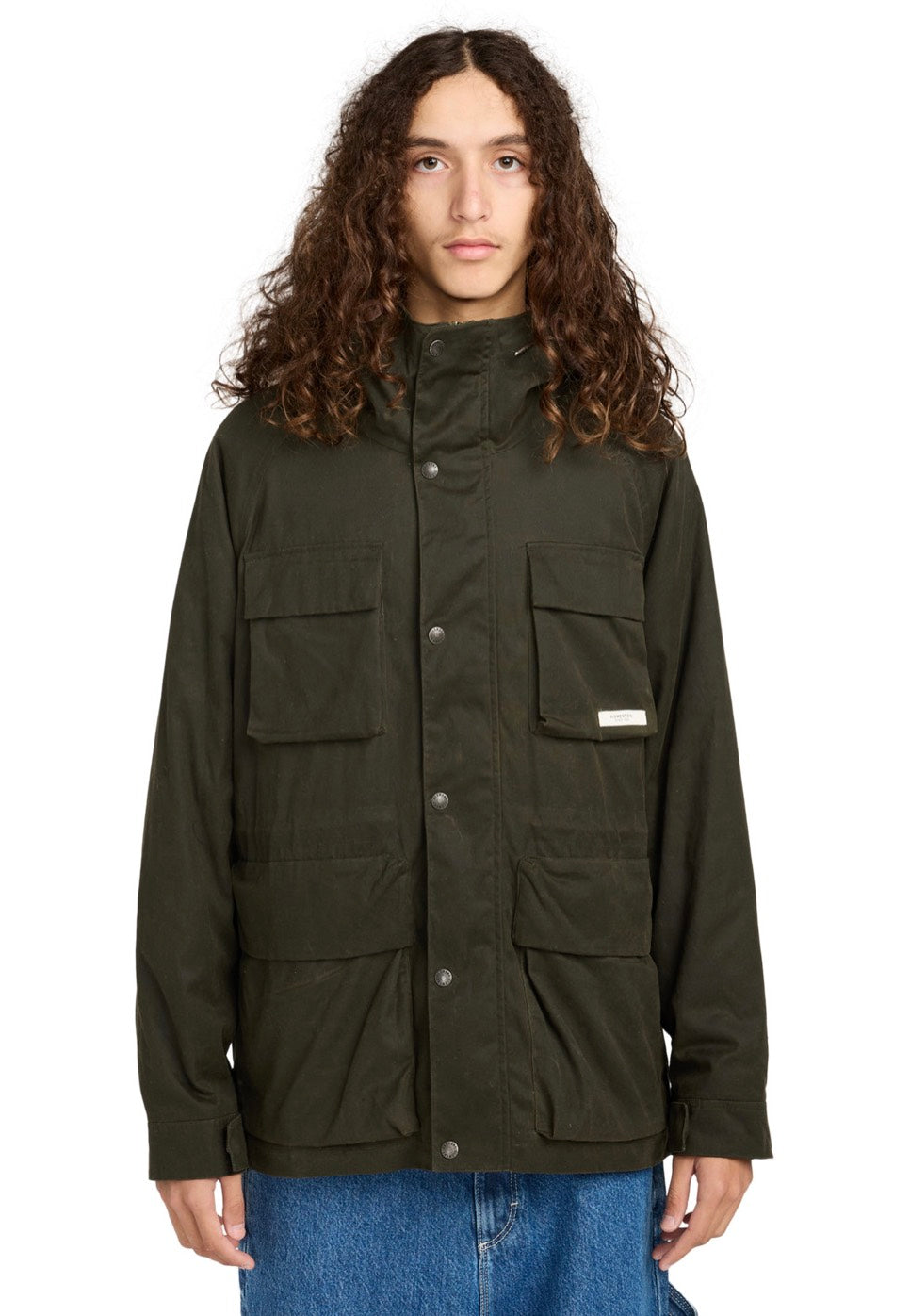 Element - Field Waxed Parka Kalamata - Jacket | Men-Image