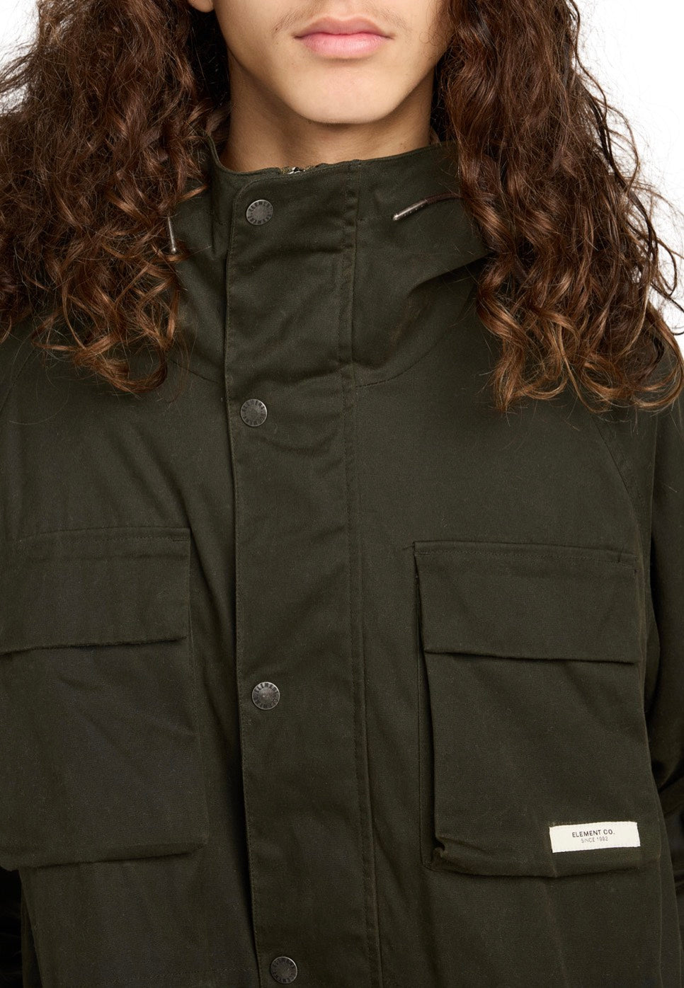 Element - Field Waxed Parka Kalamata - Jacket | Men-Image