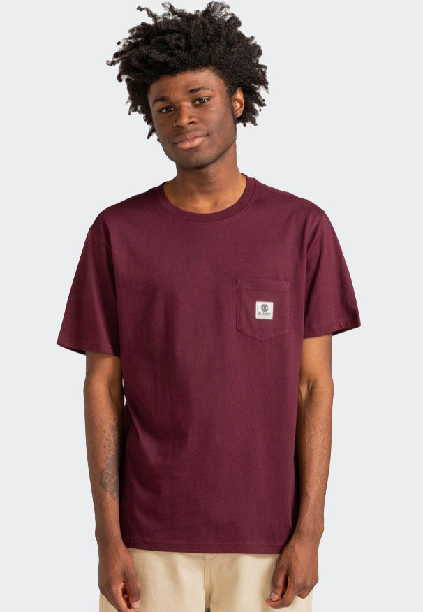 Element - Basic Pocket Label Winetasting - T-Shirt | Men-Image