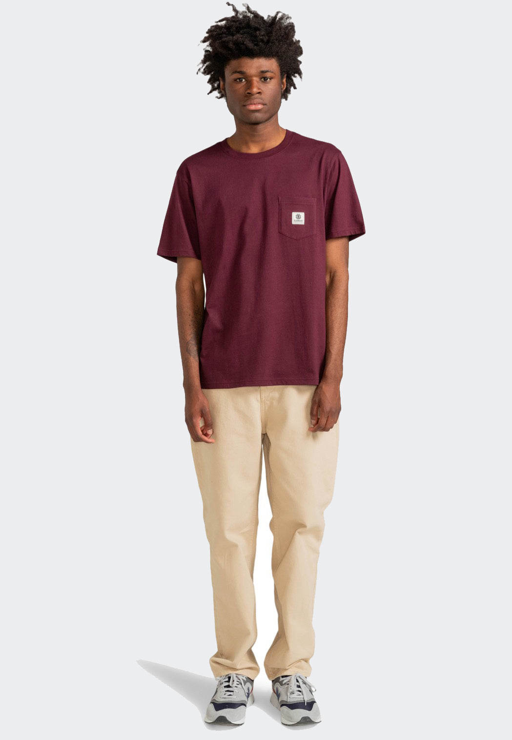 Element - Basic Pocket Label Winetasting - T-Shirt | Men-Image