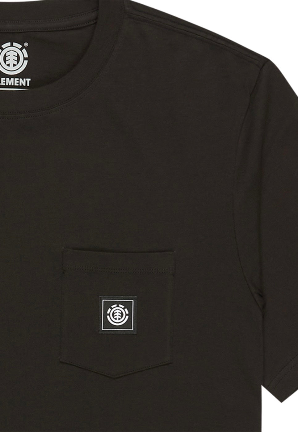 Element - Icon Label Flint Black - T-Shirt | Men-Image